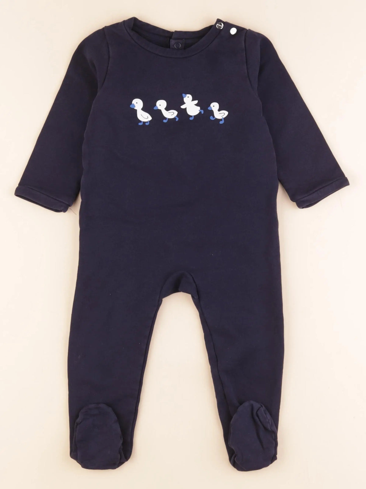Jacadi - pyjama coton bleu - 18 mois
