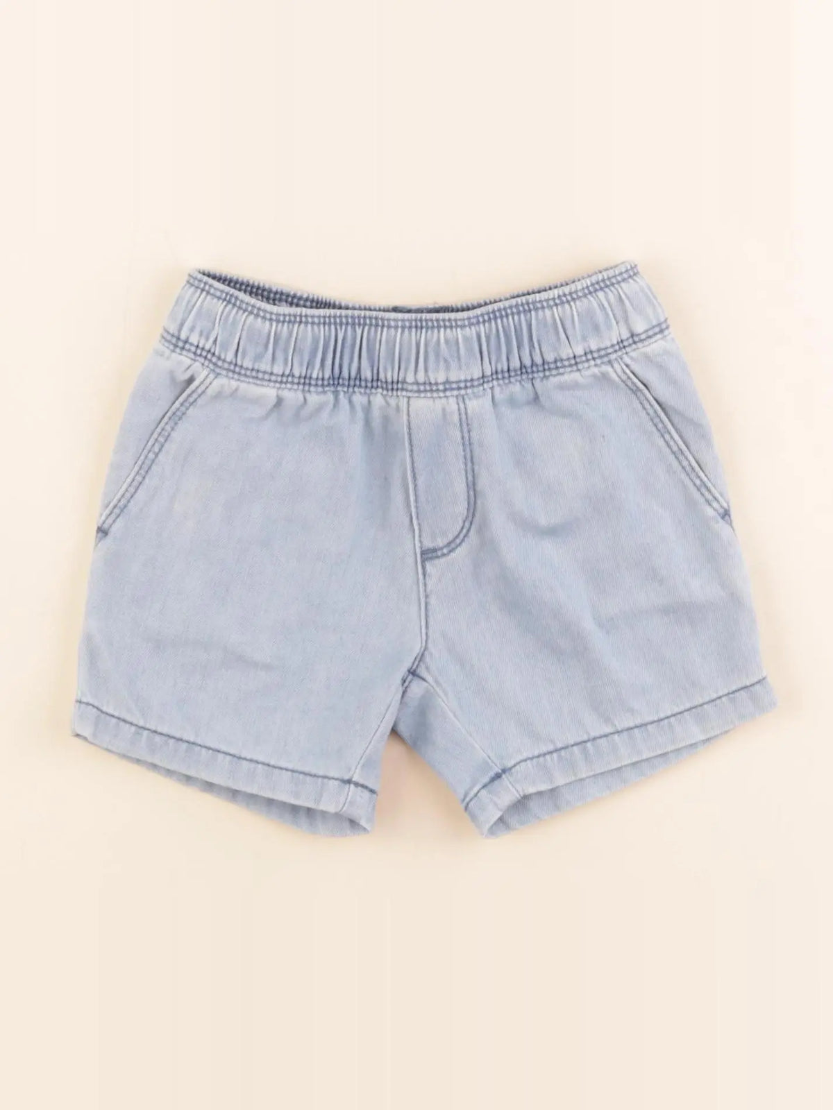 Jacadi - short bleu - 12 mois
