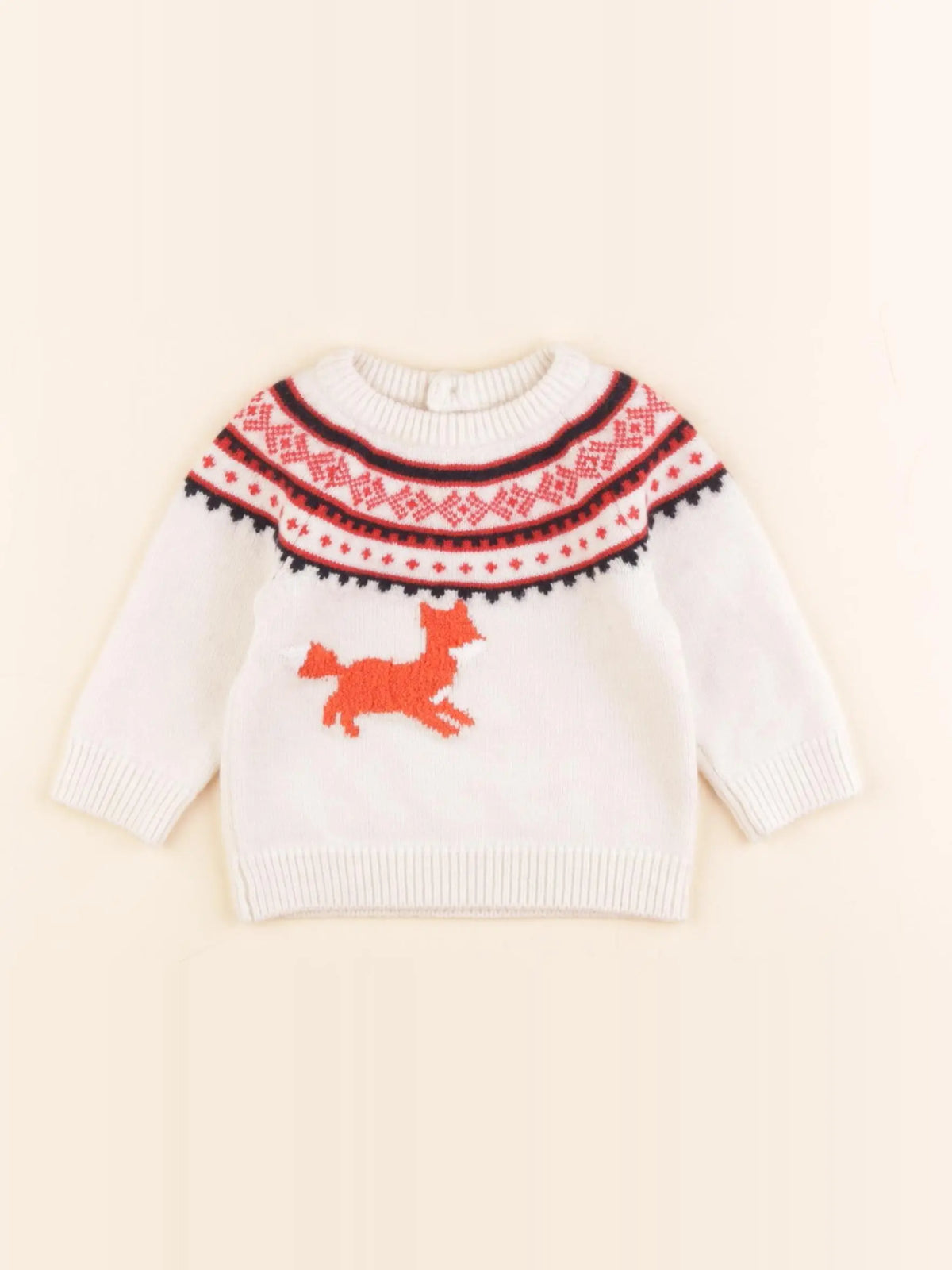 Jacadi - pull beige - 6 mois