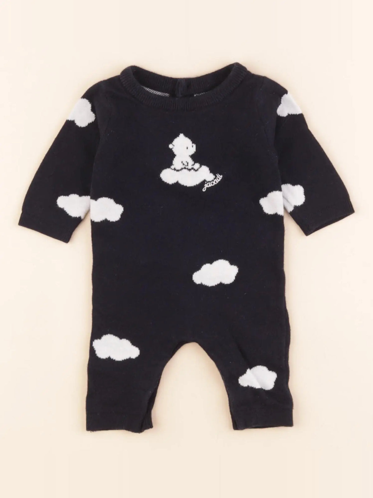 Jacadi - combinaison bleu - 1 mois