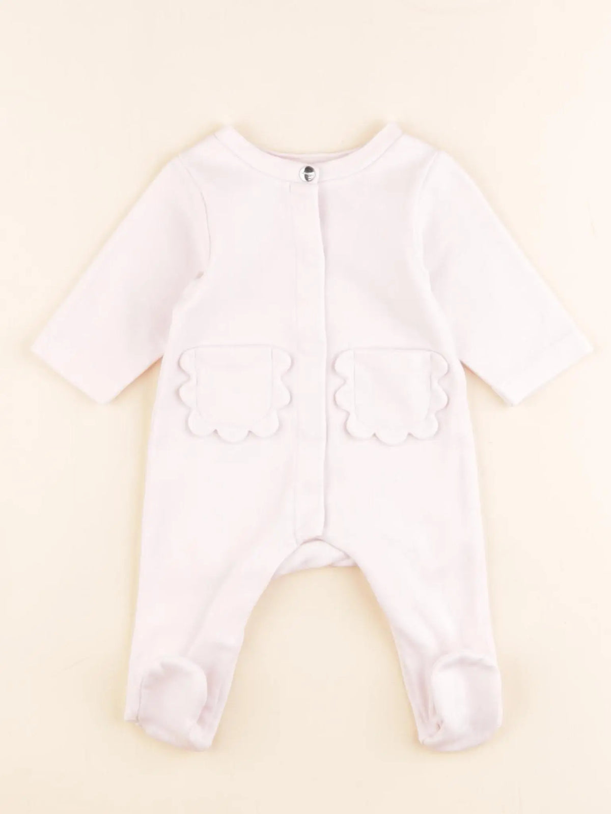 Jacadi - pyjama coton rose - 1 mois