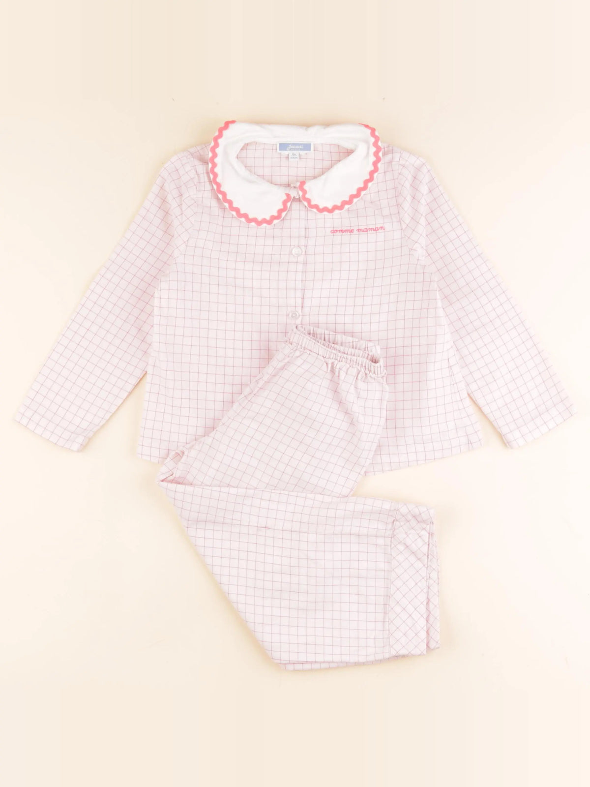 Jacadi - pyjama coton rose - 4 ans