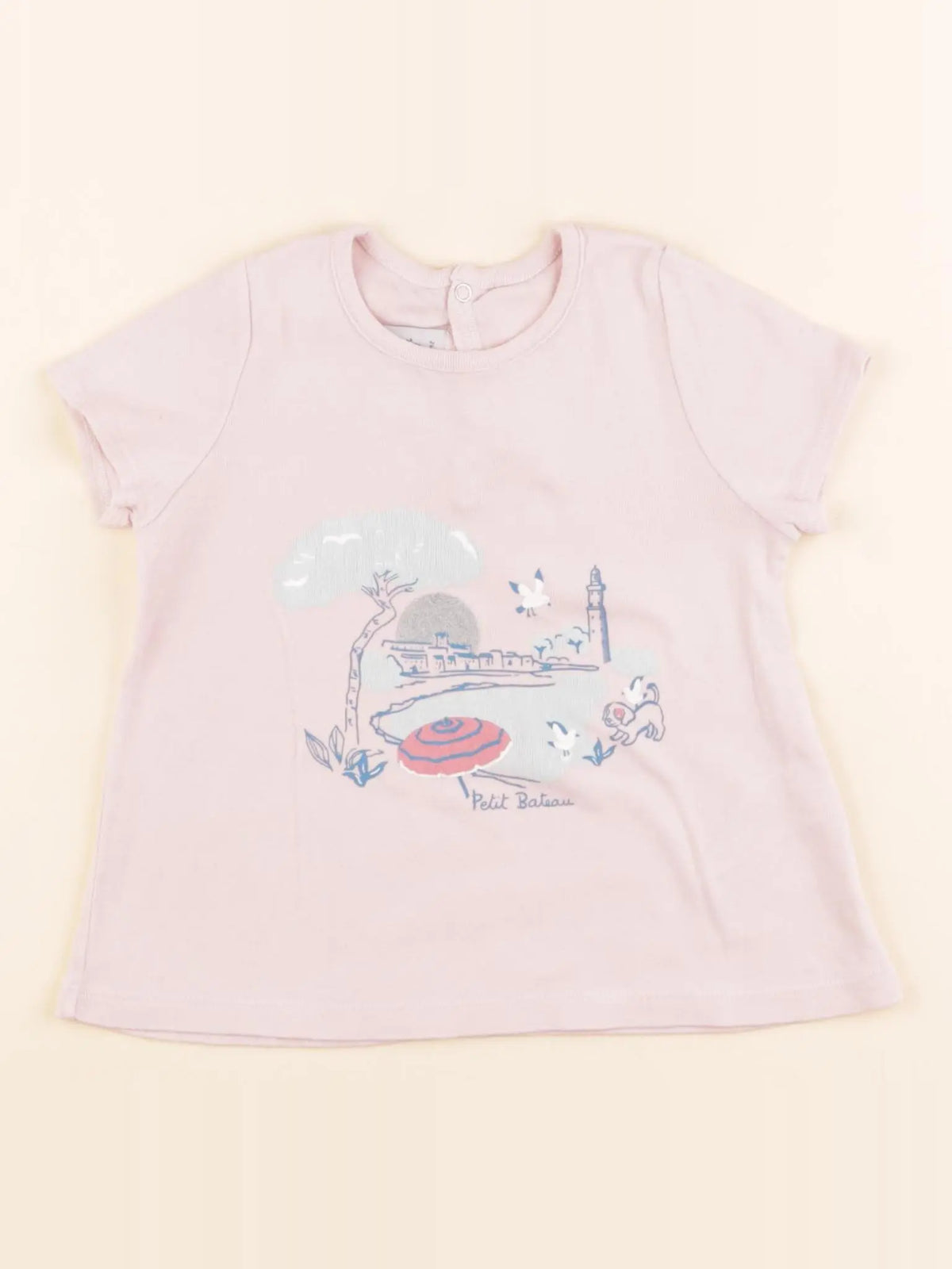 Tee-shirt rose