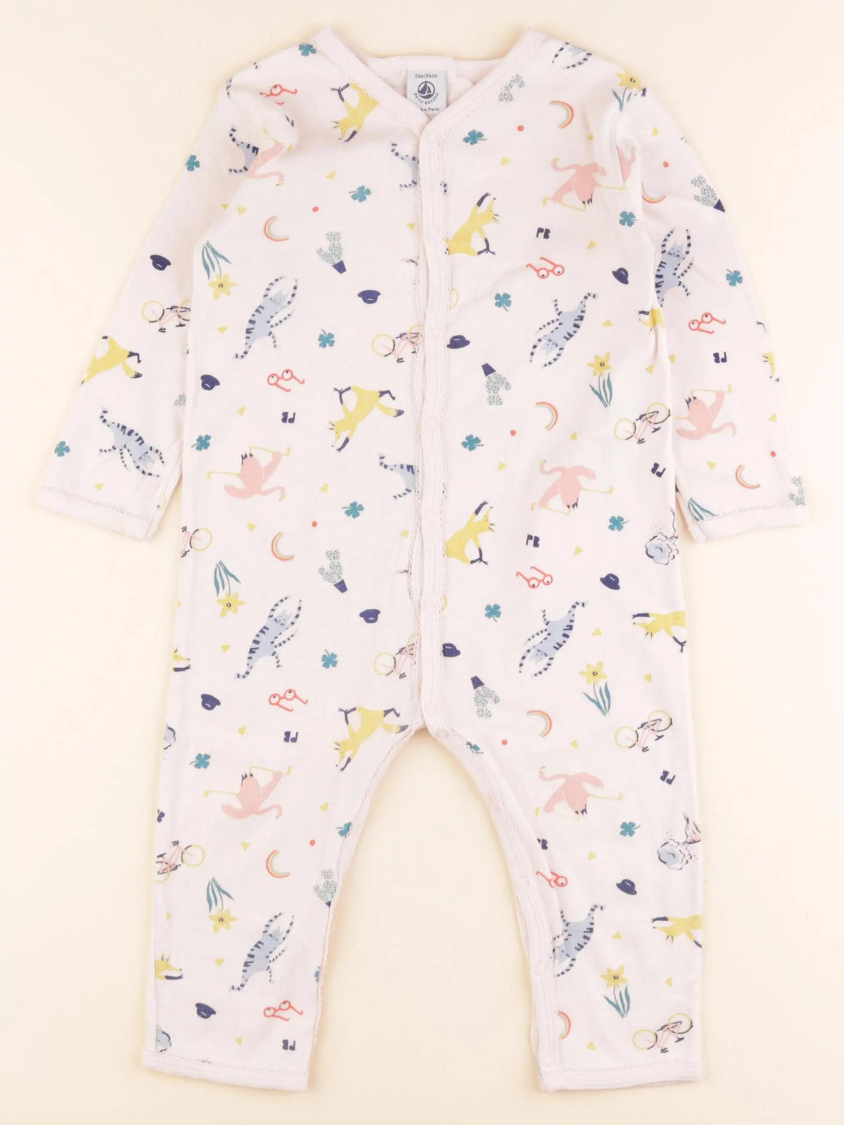 Pyjama coton rose