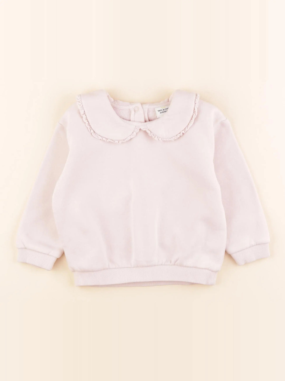 Tape à l'oeil - sweat rose - 24 mois