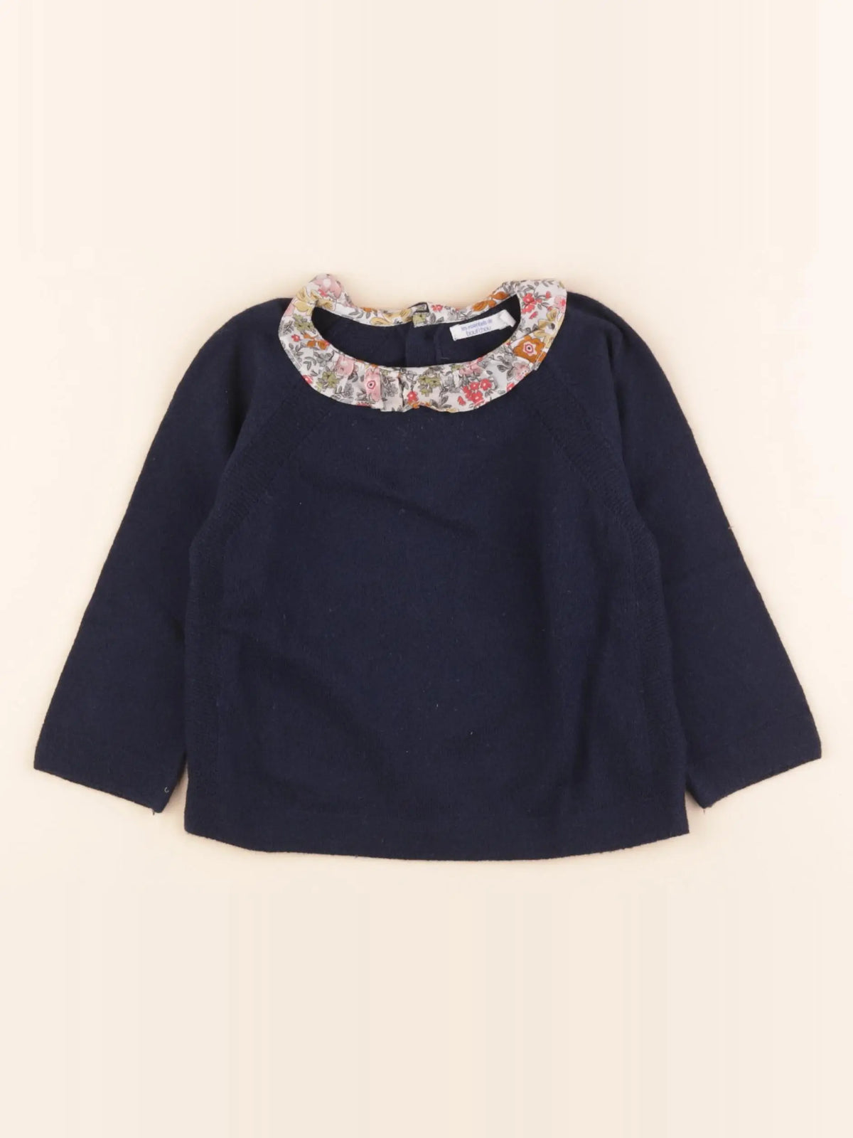 Boutchou - pull bleu - 18 mois