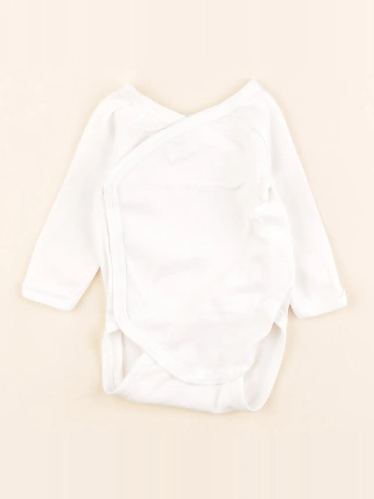 Petit Bateau - body blanc - 1 mois