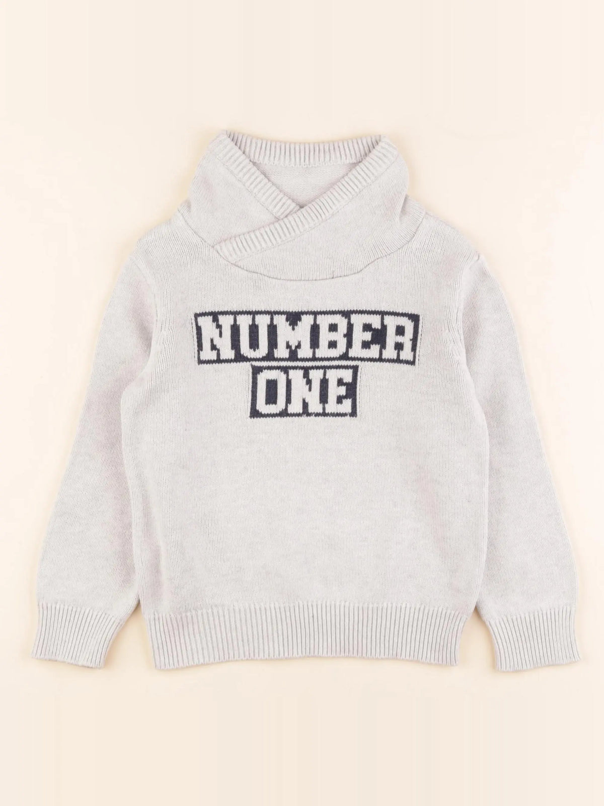 Tape à l'oeil - pull gris - 3 ans