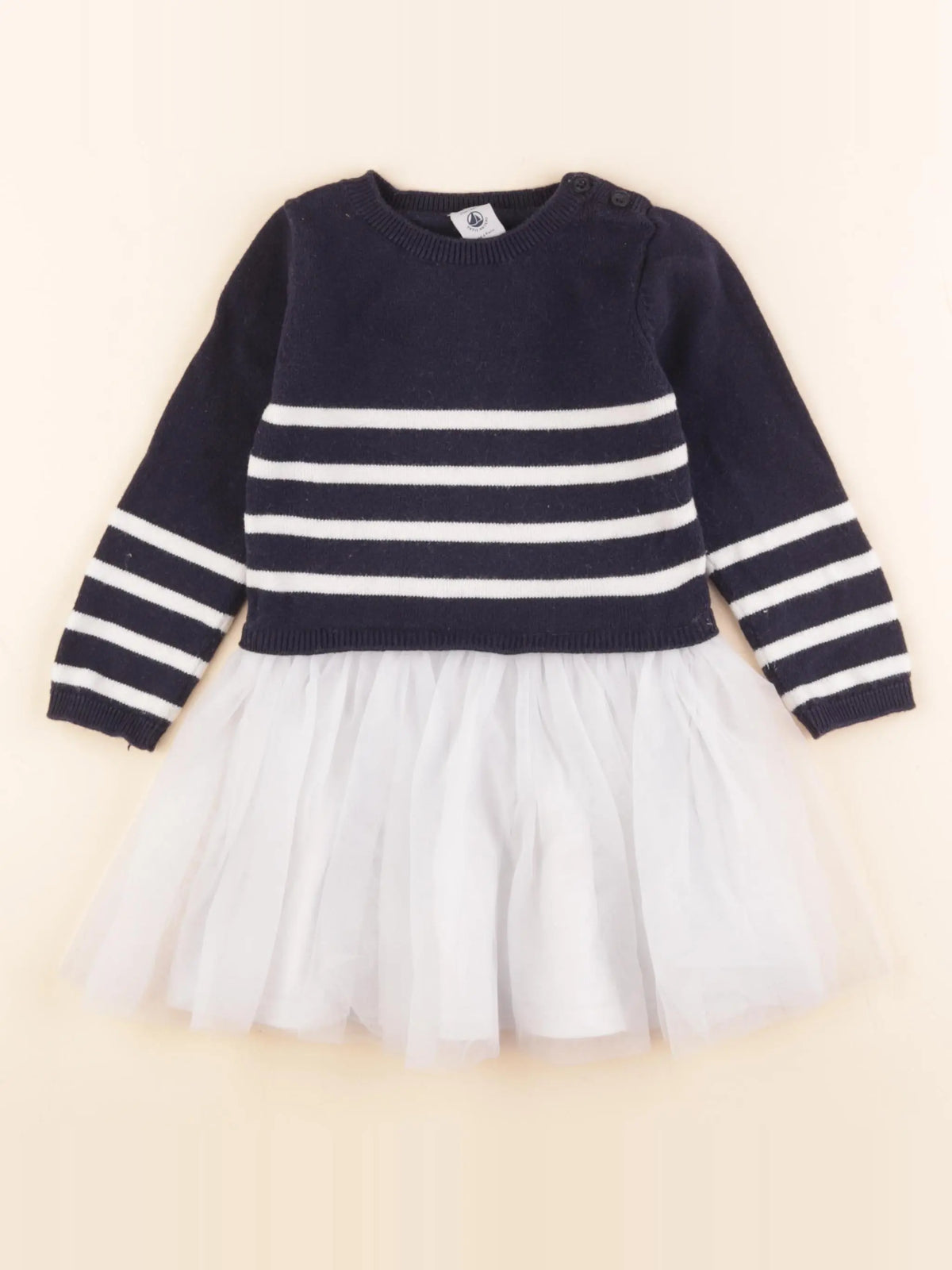Robe bleu, blanc