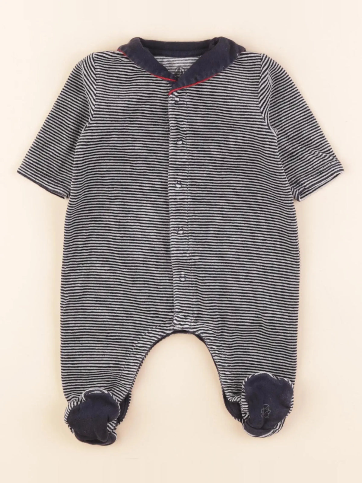 Pyjama velours bleu