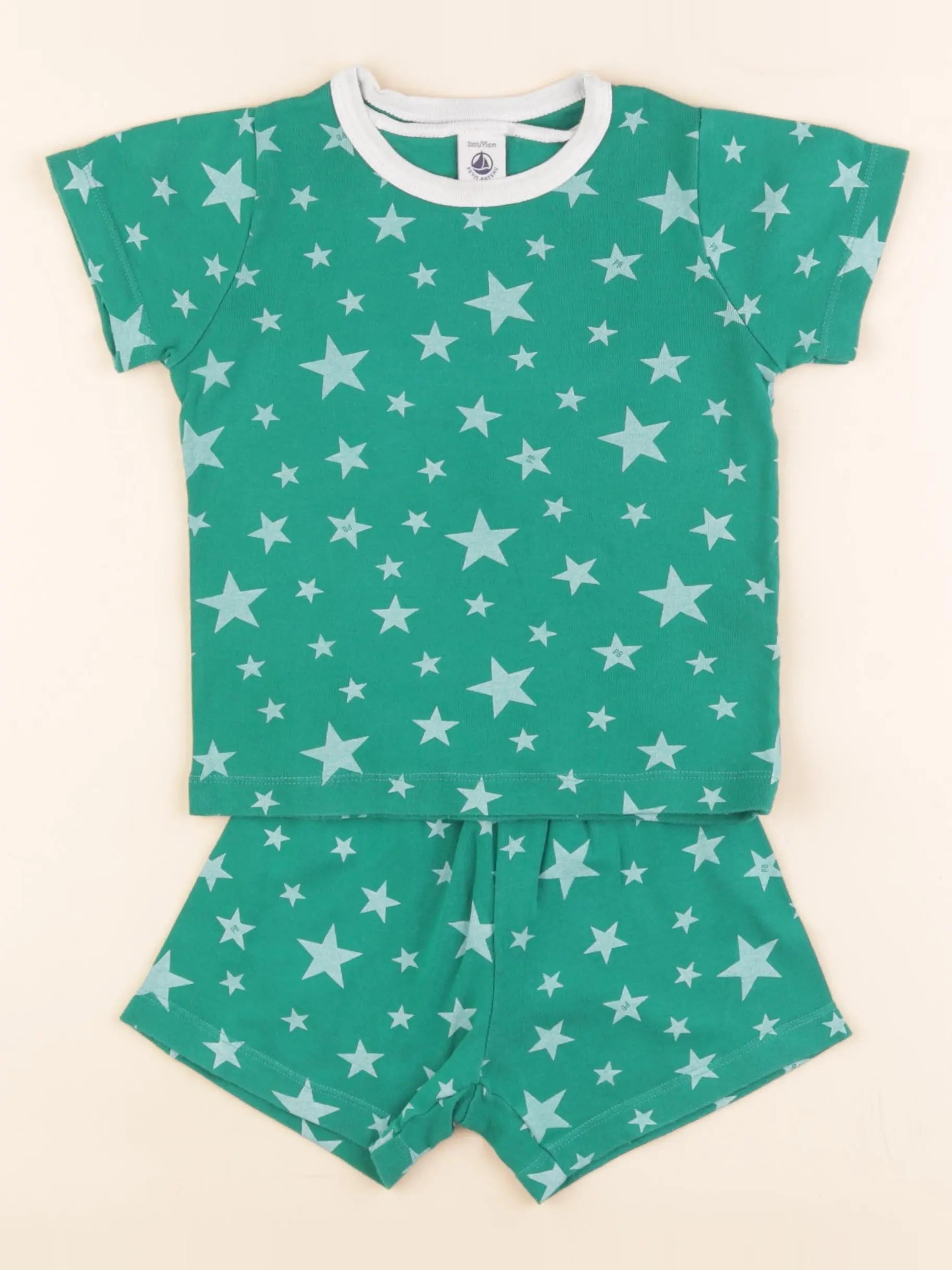 Pyjama coton vert