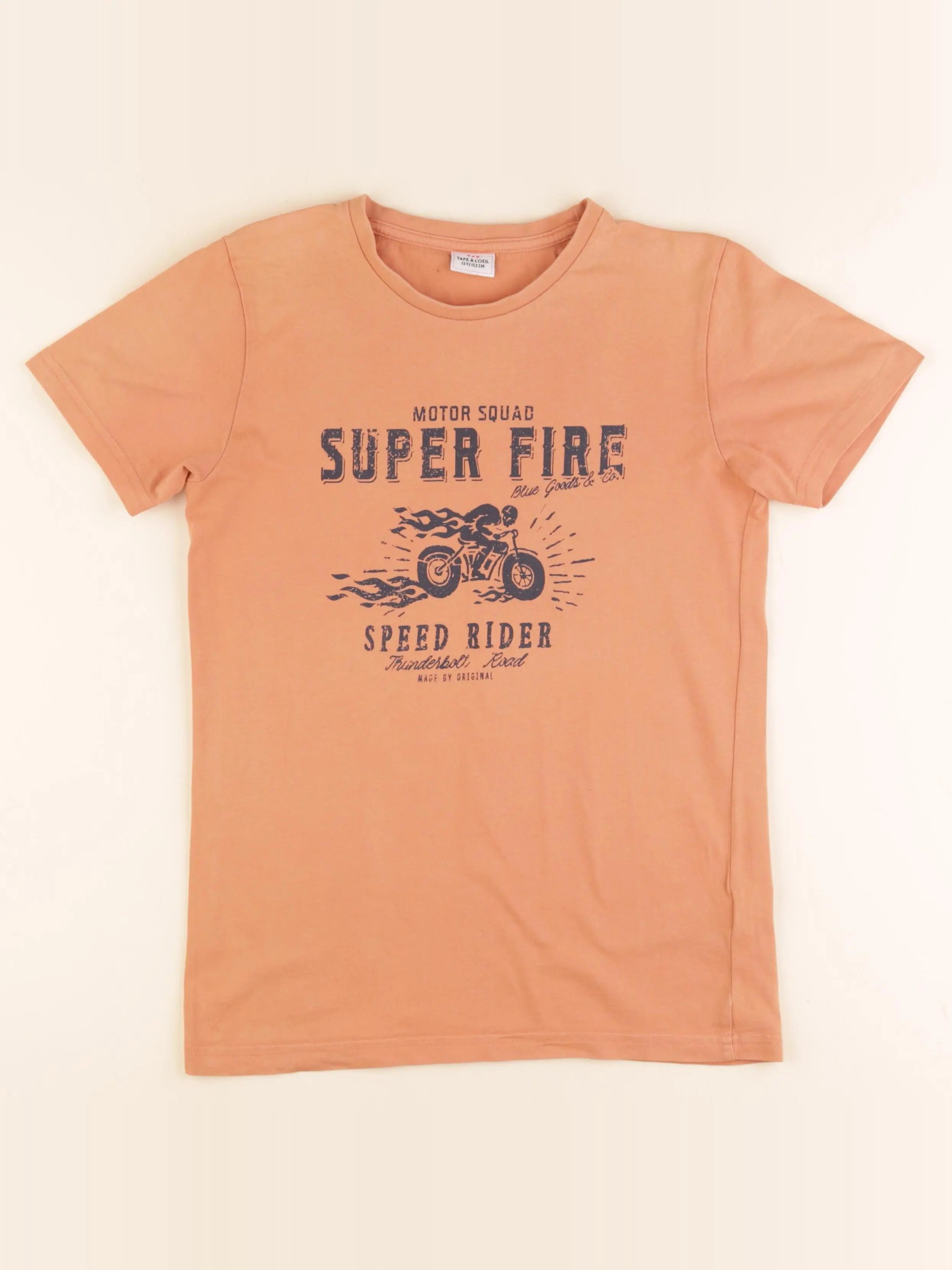Tape à l'oeil - tee-shirt orange - 12 ans