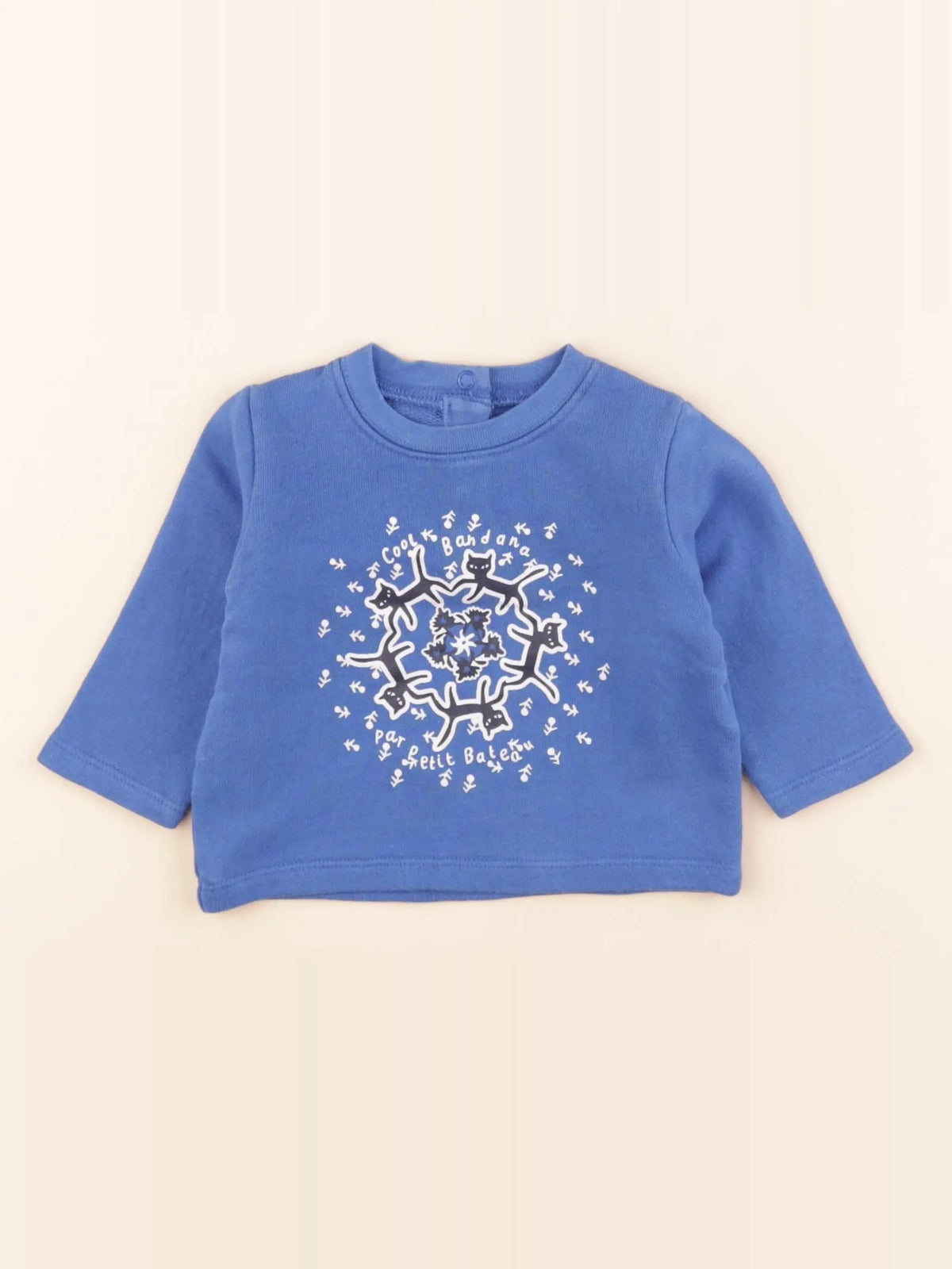 Sweat bleu