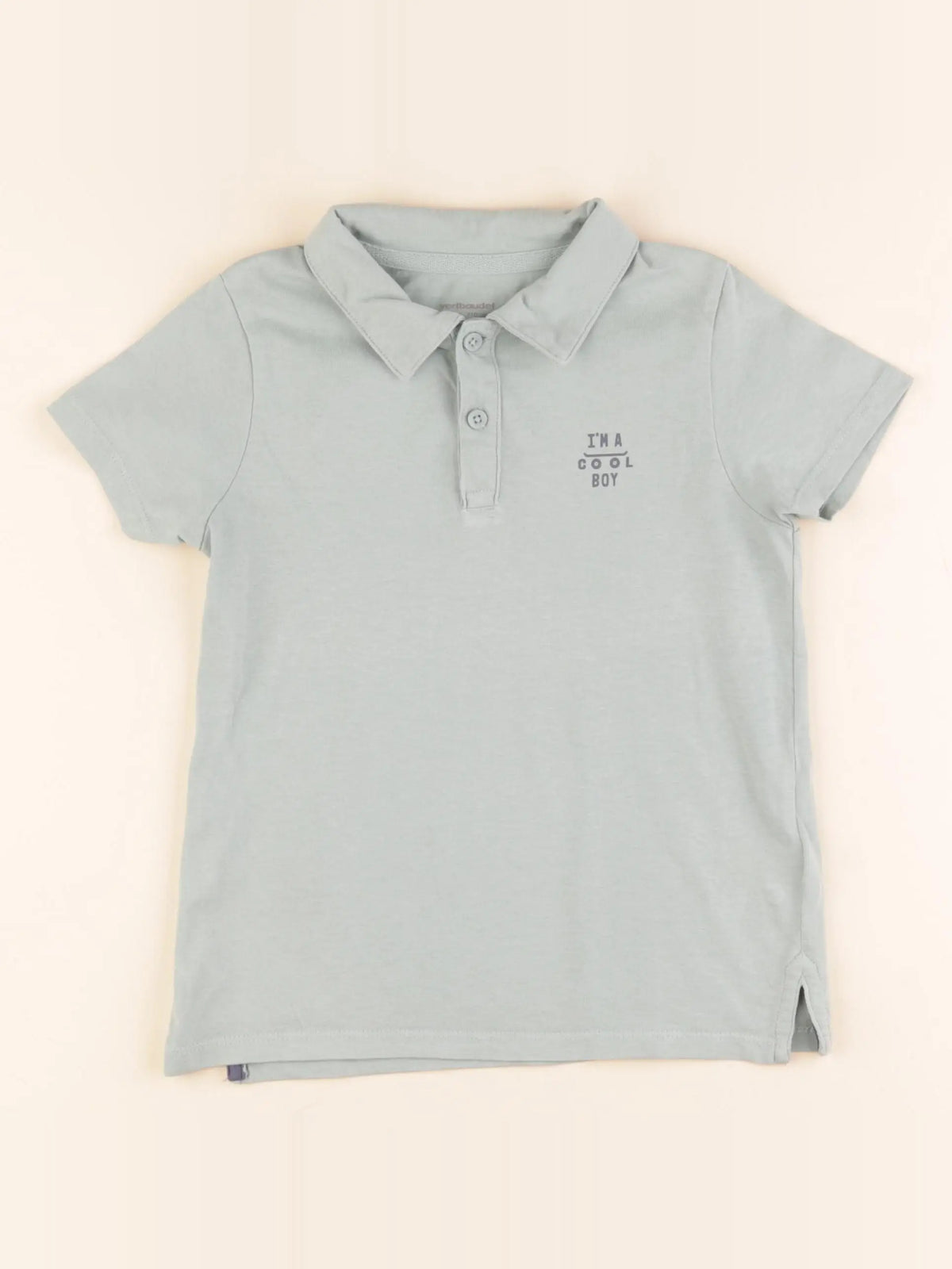 Vertbaudet - tee-shirt vert - 5 ans