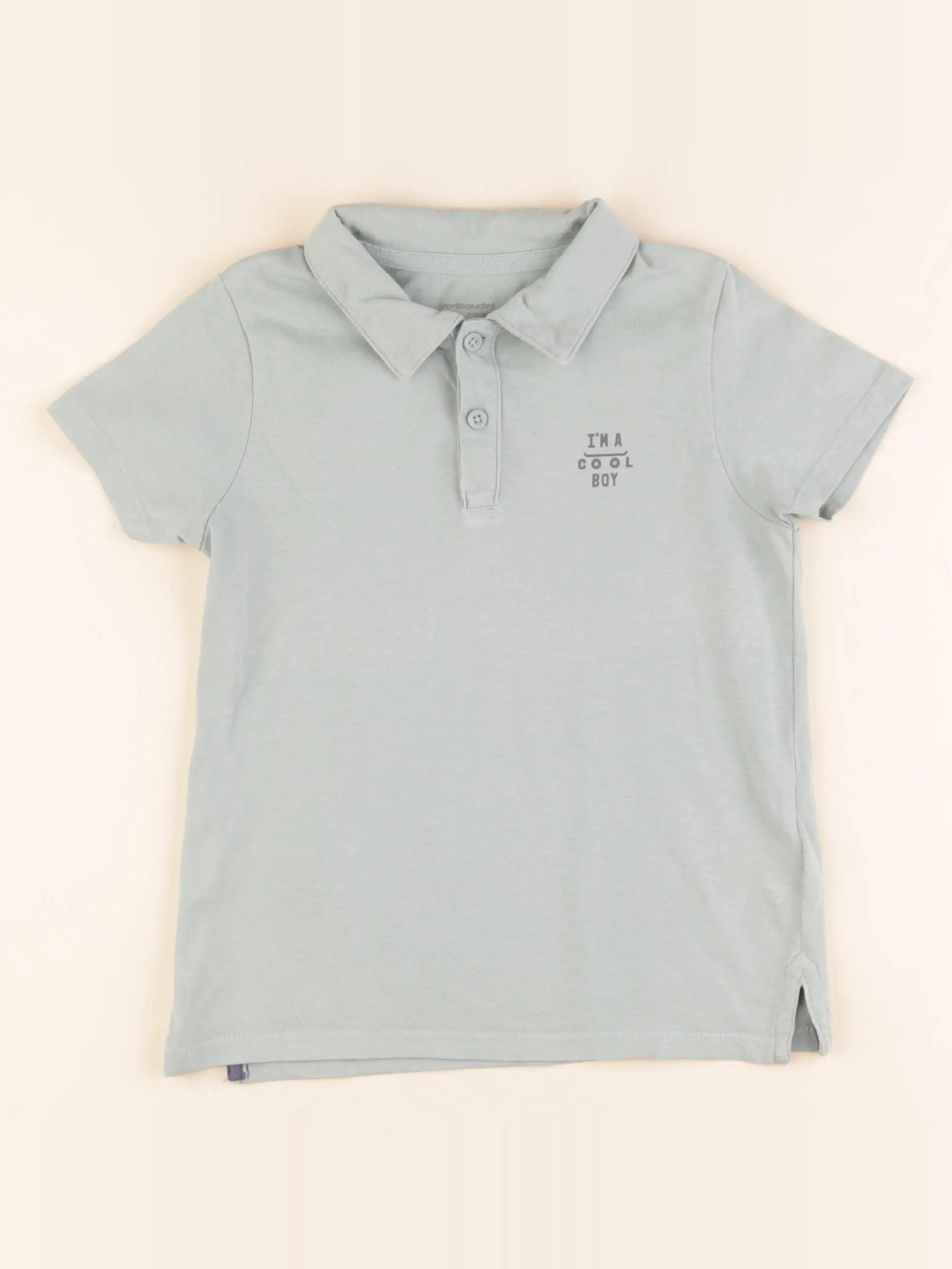 Vertbaudet - tee-shirt vert - 5 ans
