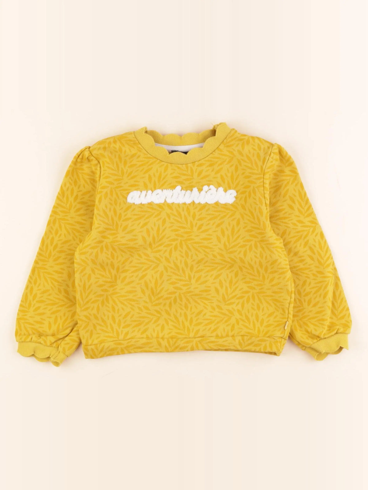 Okaidi - sweat jaune - 3 ans