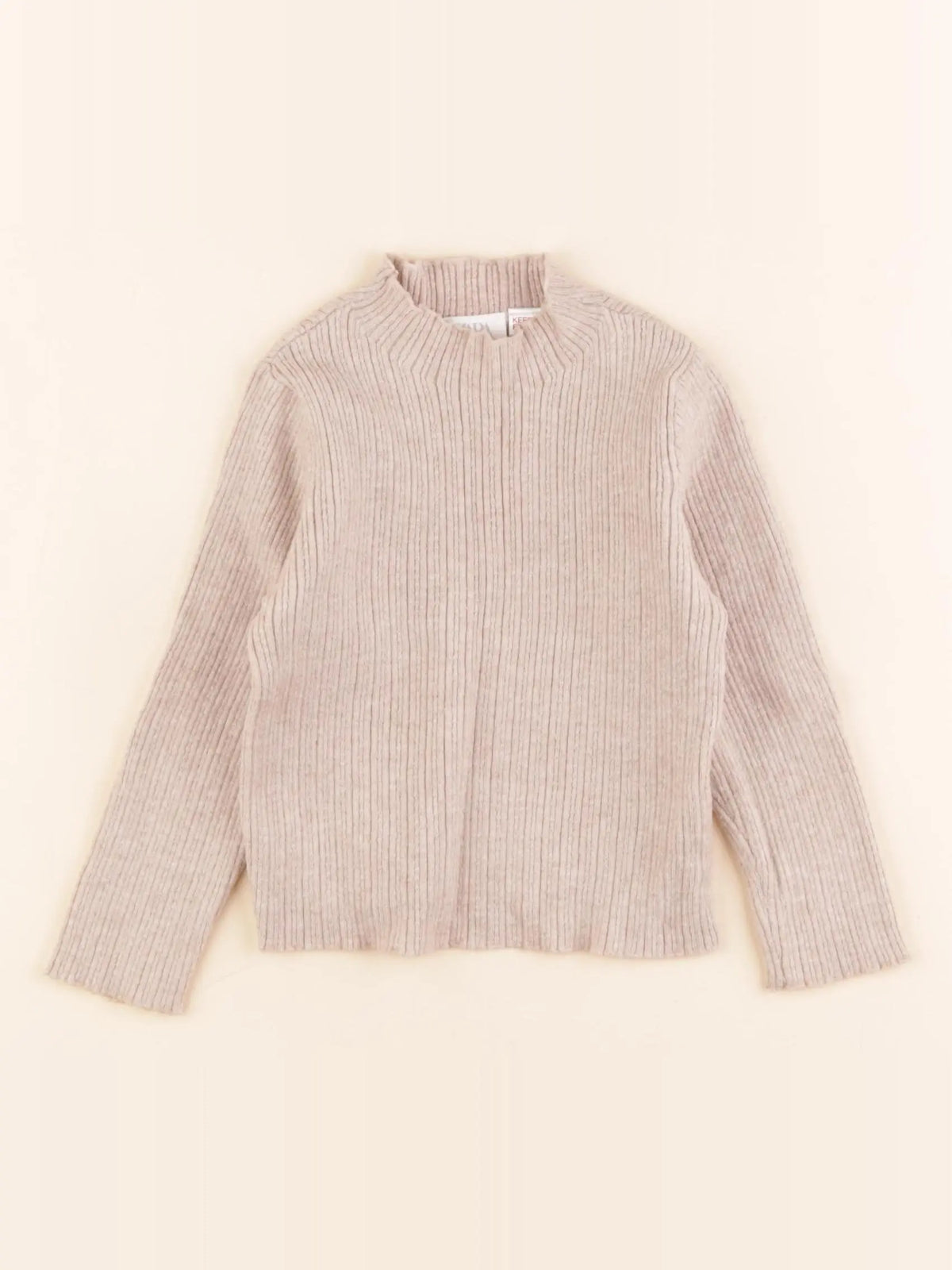 Zara - sous-pull beige - 2/3 ans