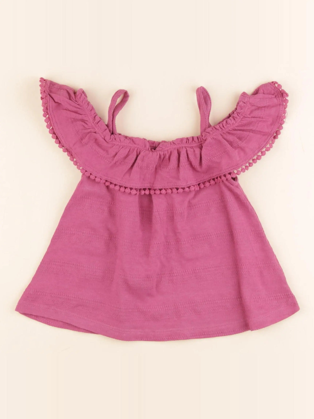 Vertbaudet - débardeur violet - 3 ans