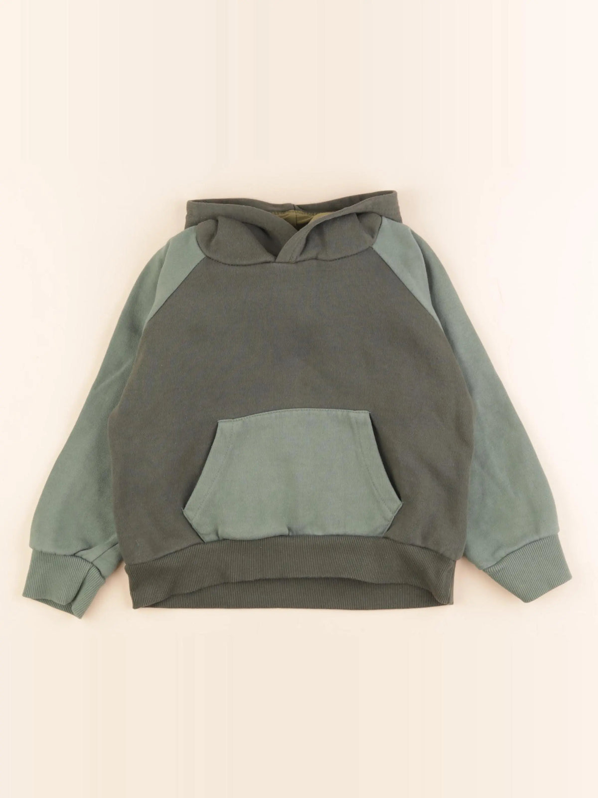 Monoprix - sweat vert - 4 ans