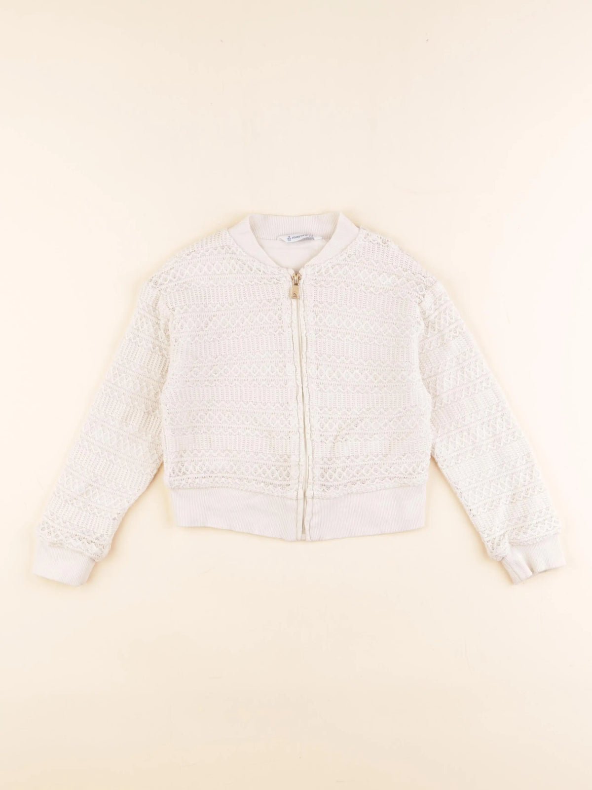 Mayoral - gilet beige - 4 ans