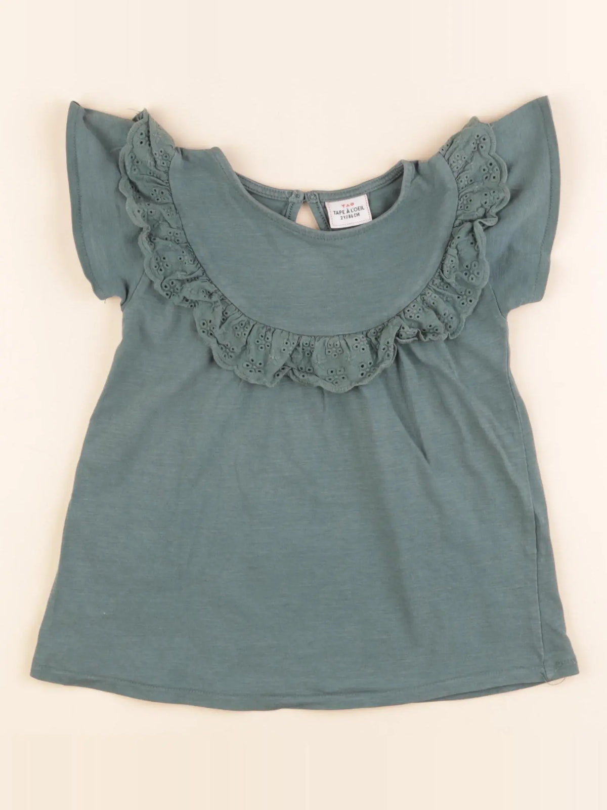 Tape à l'oeil - tee-shirt vert - 2 ans