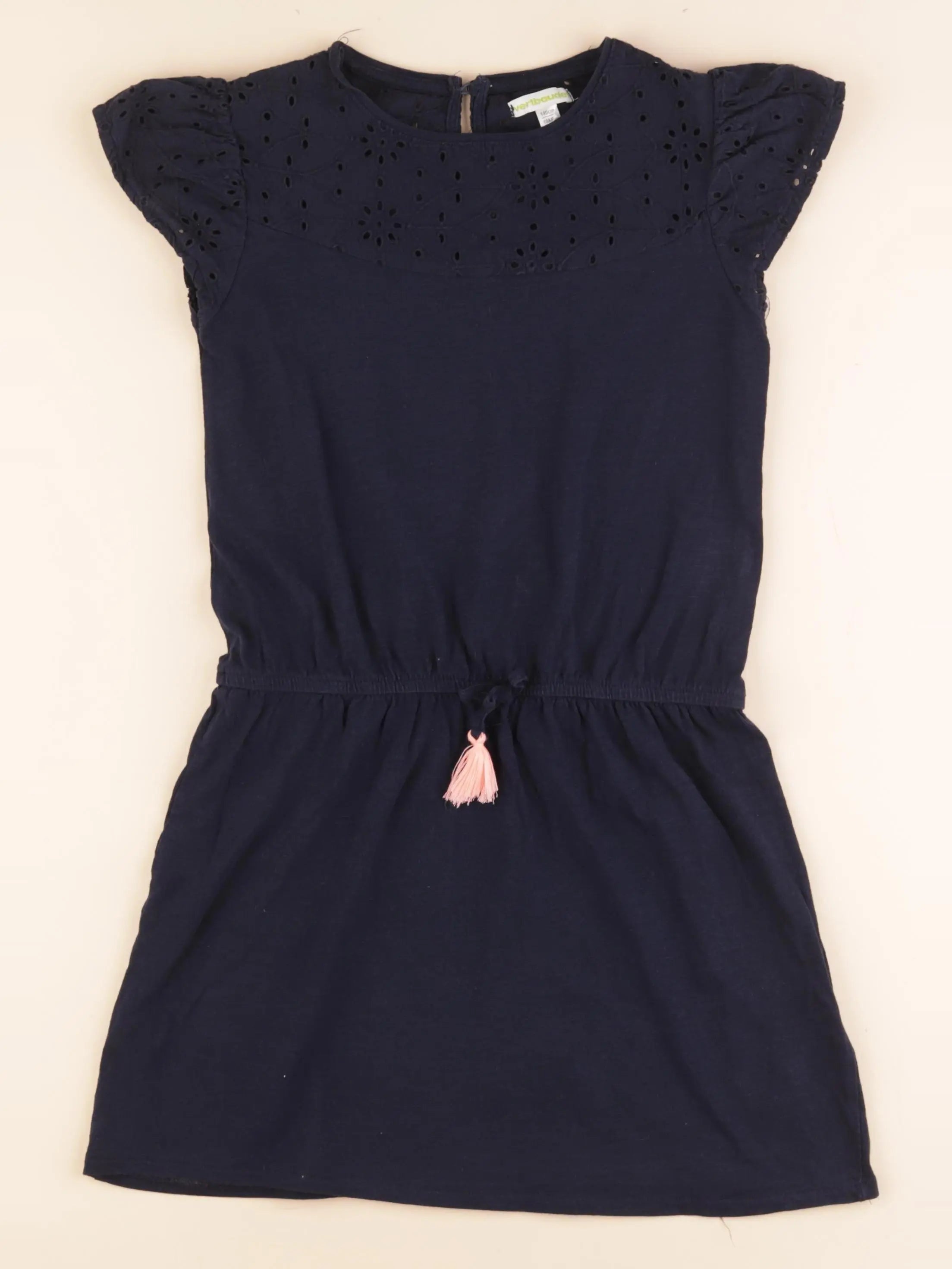 Vertbaudet - robe bleu - 10 ans
