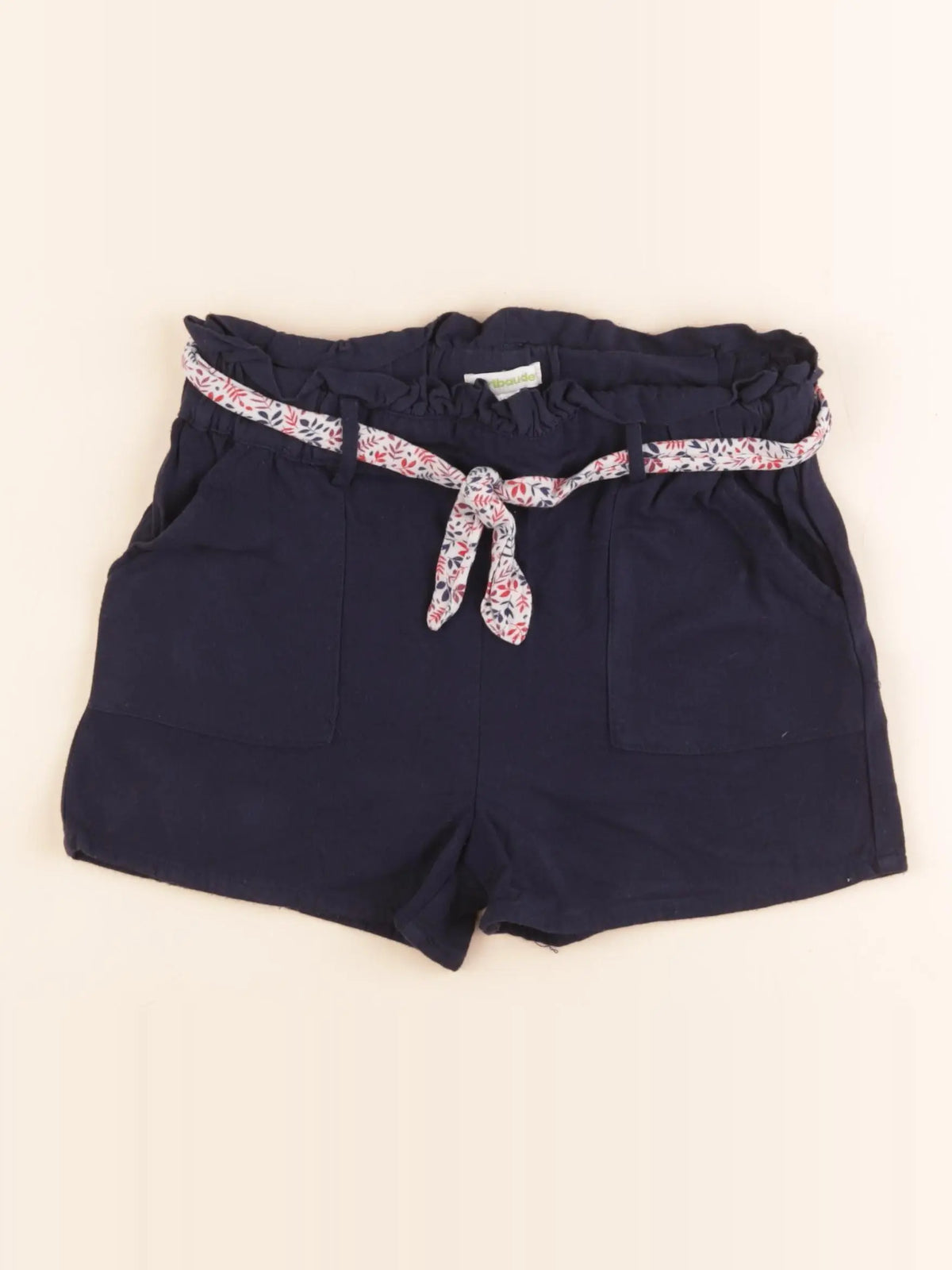 Vertbaudet - short bleu - 10 ans