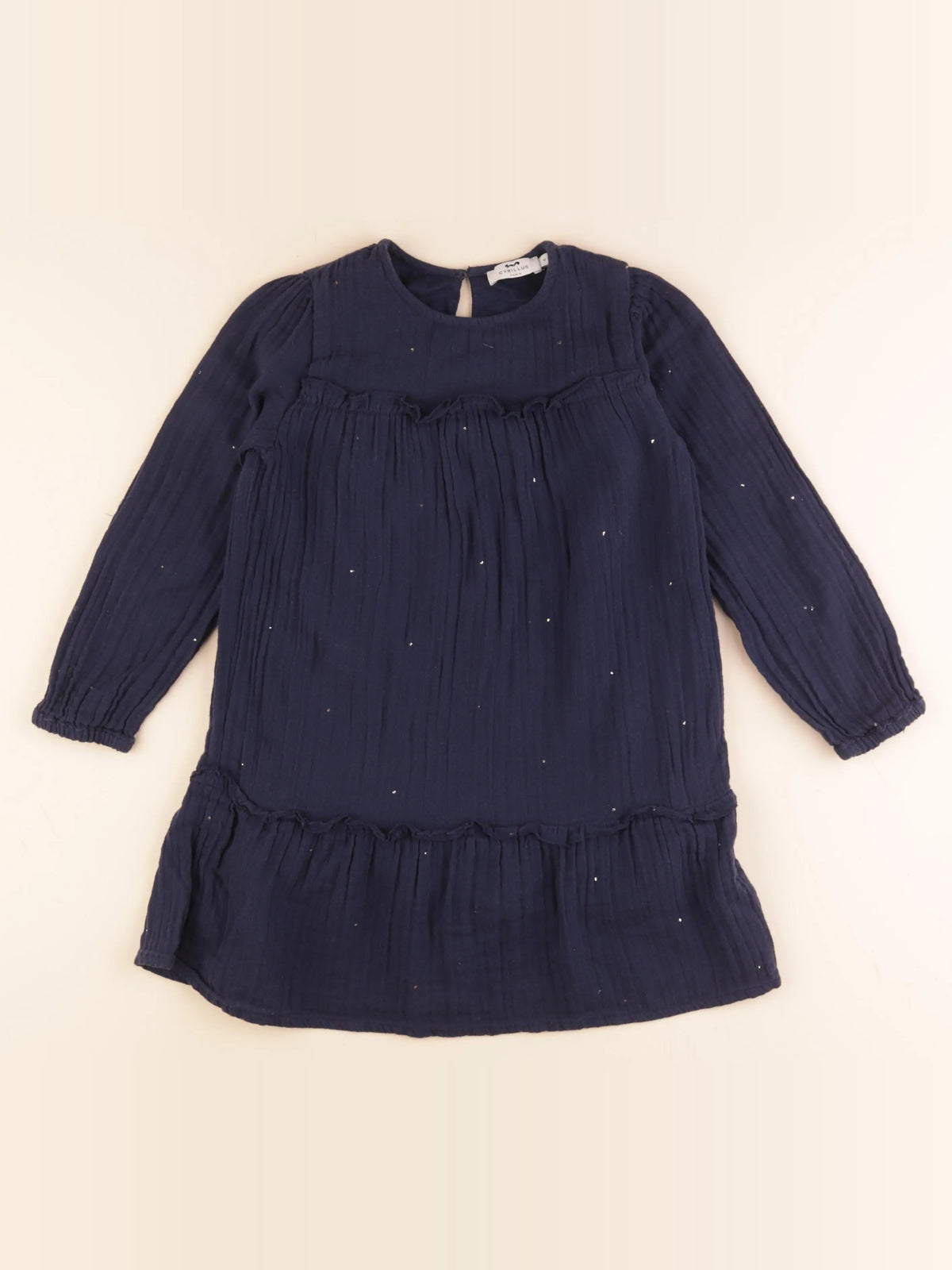 Cyrillus - robe bleu - 6 ans