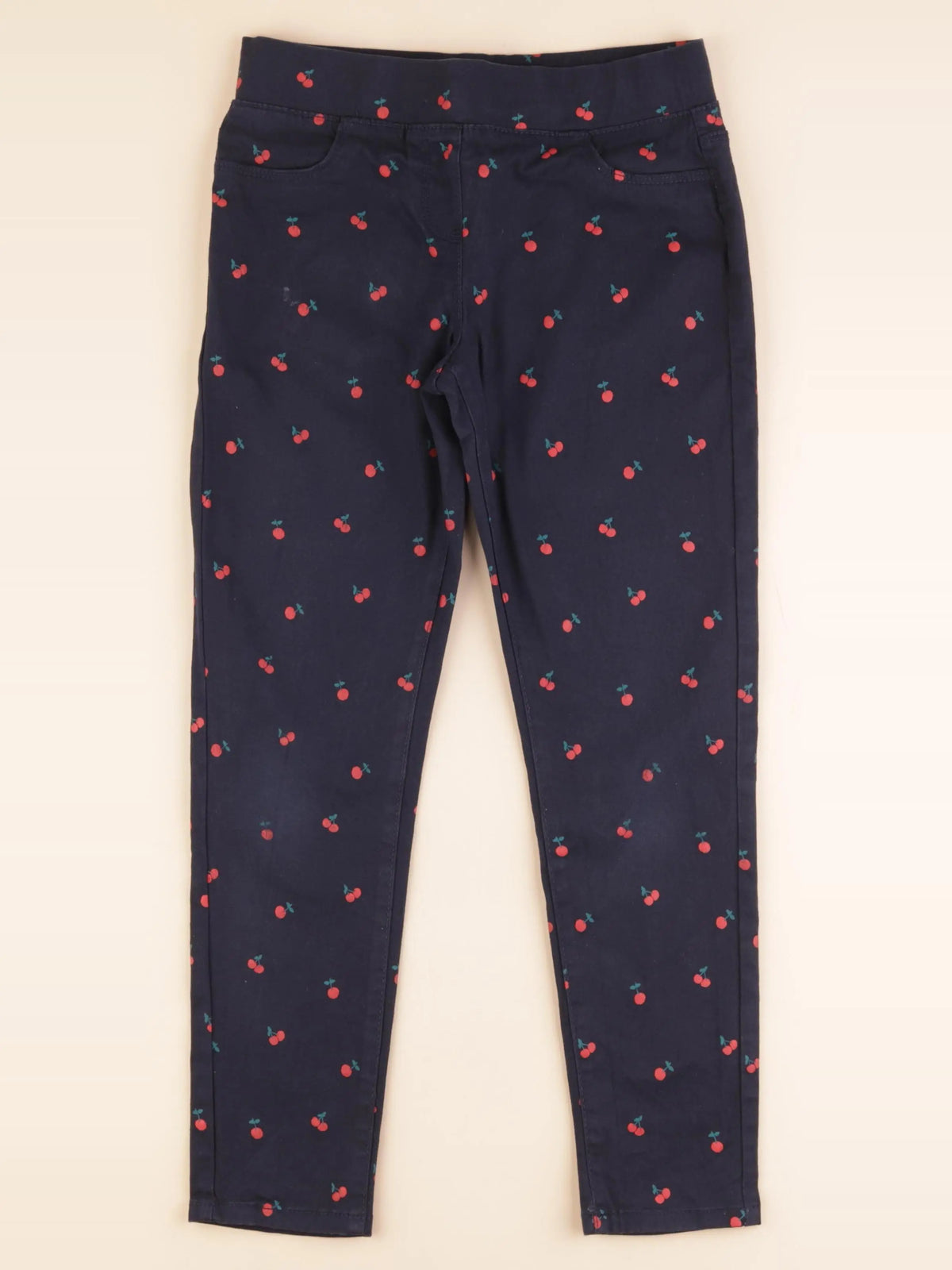 Vertbaudet - pantalon bleu - 9 ans