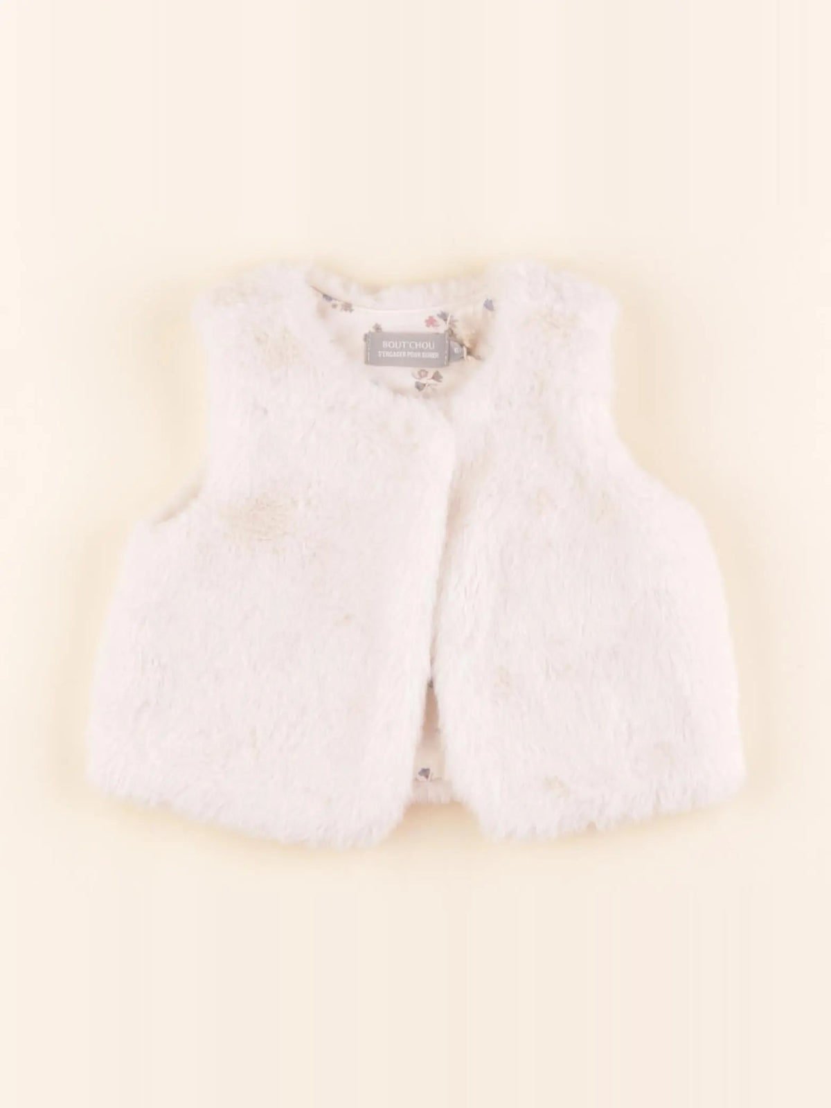 Boutchou - gilet beige - 6 mois