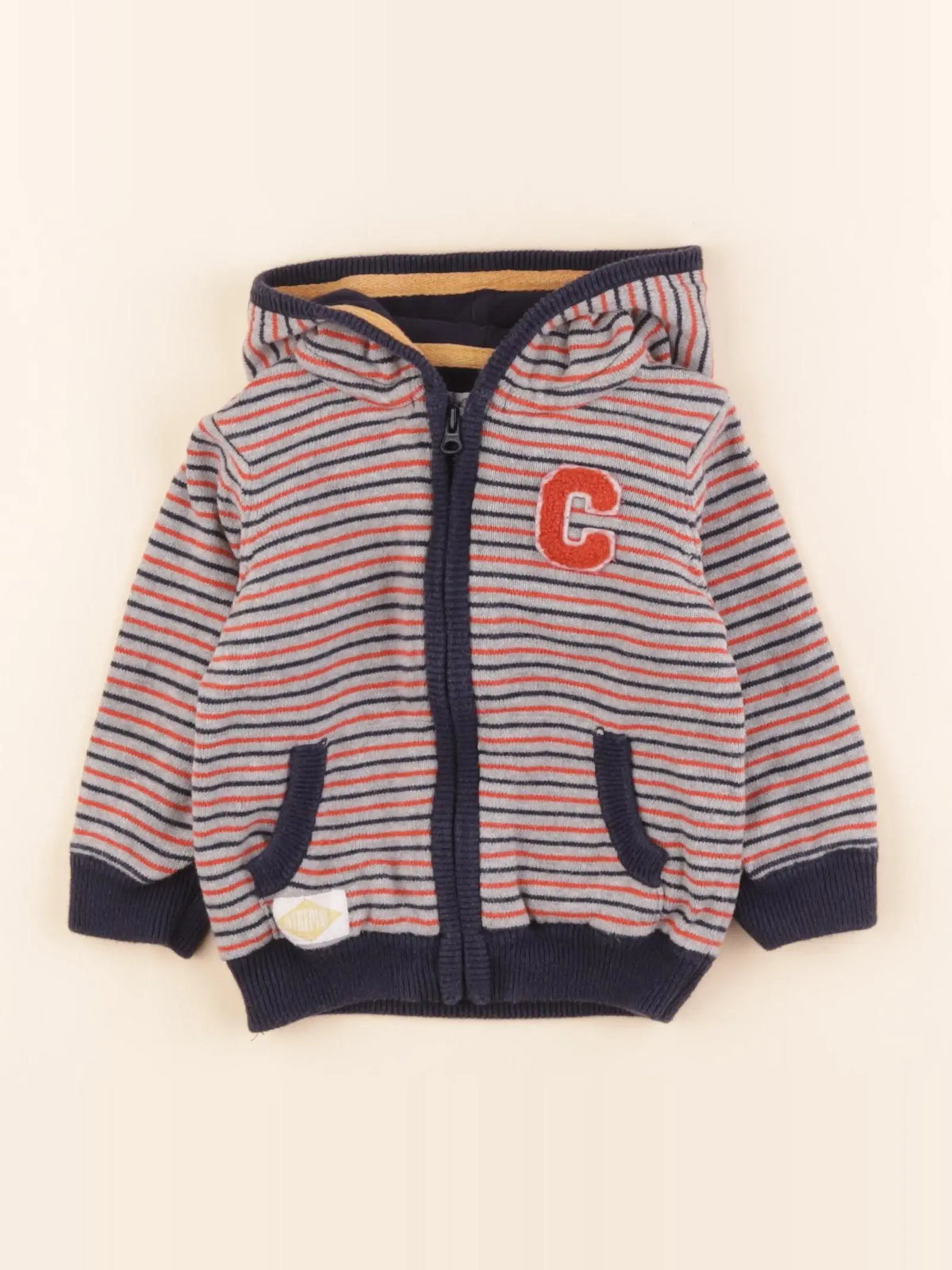 Cadet Rousselle - gilet multicolore - 6 mois