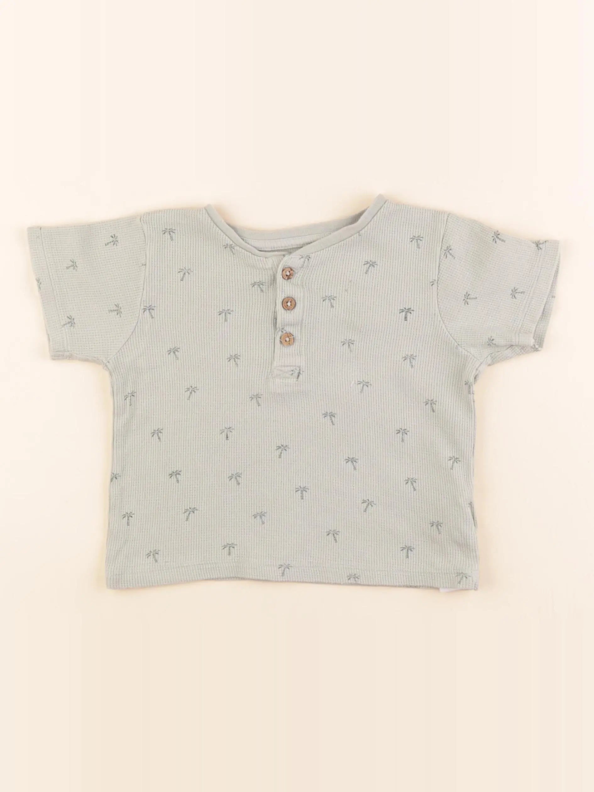 Vertbaudet - tee-shirt vert - 2 ans
