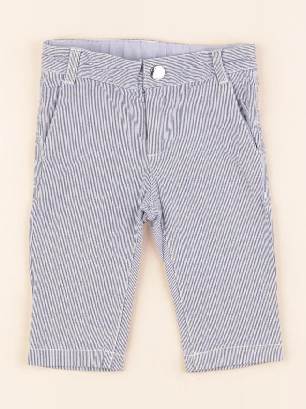 Jacadi - pantalon bleu - 6 mois