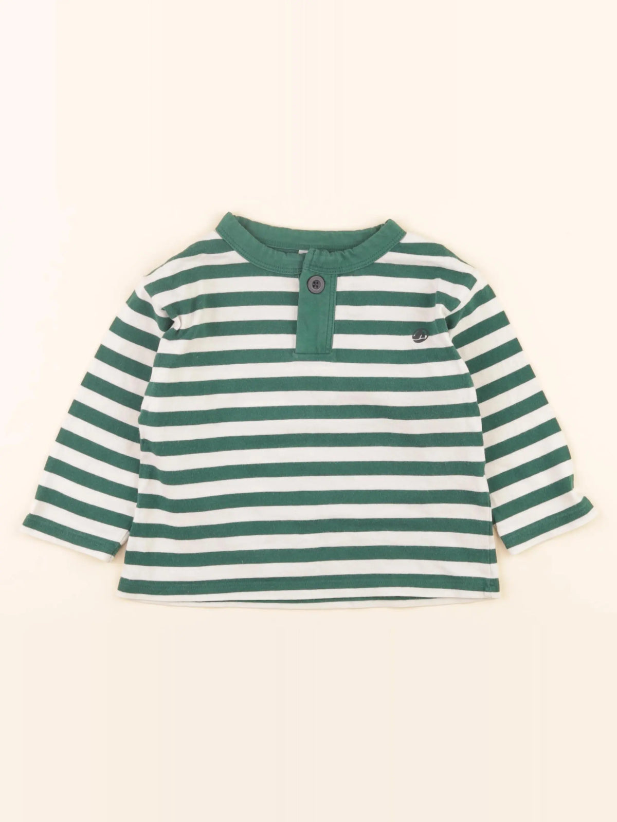 Tee-shirt blanc, vert