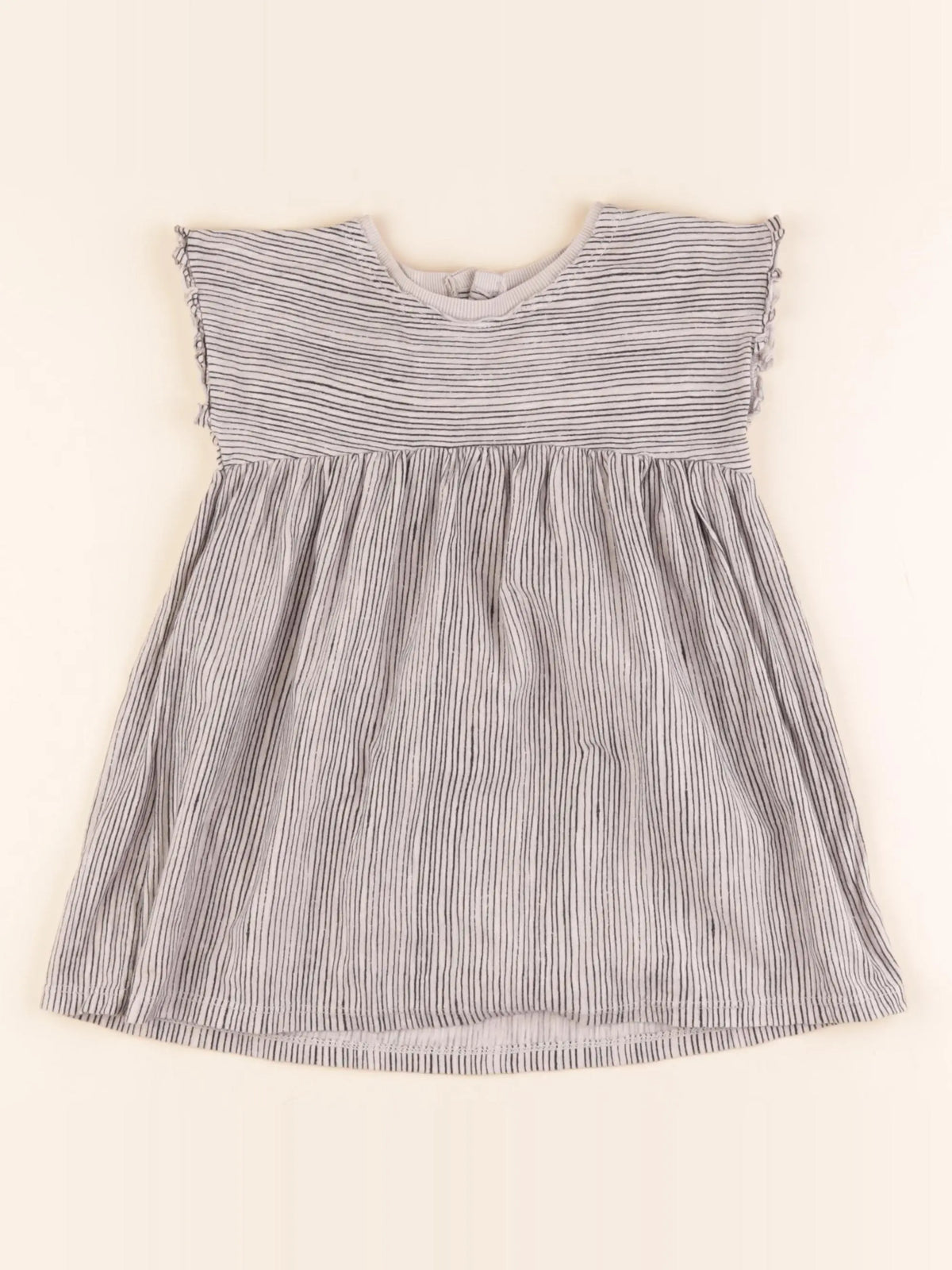 1+ In the family - robe gris - 18 mois