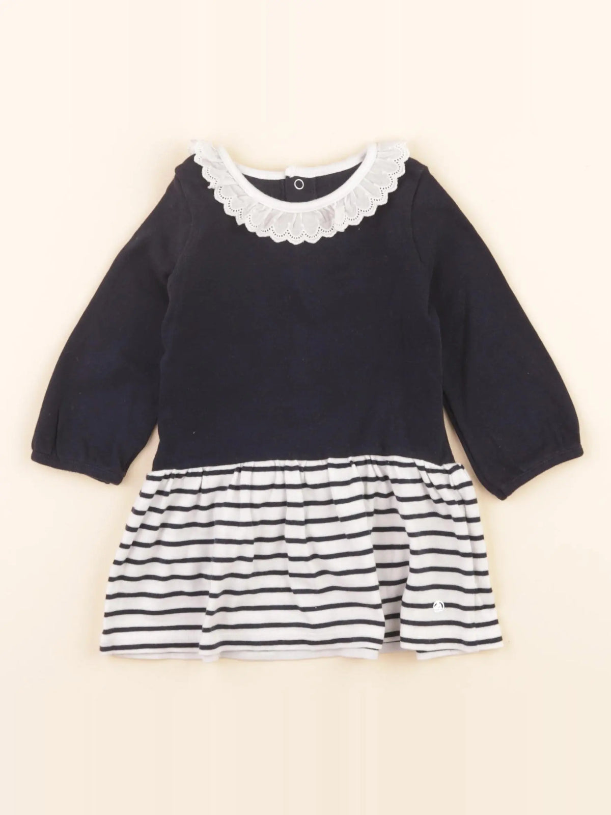 Robe bleu, blanc