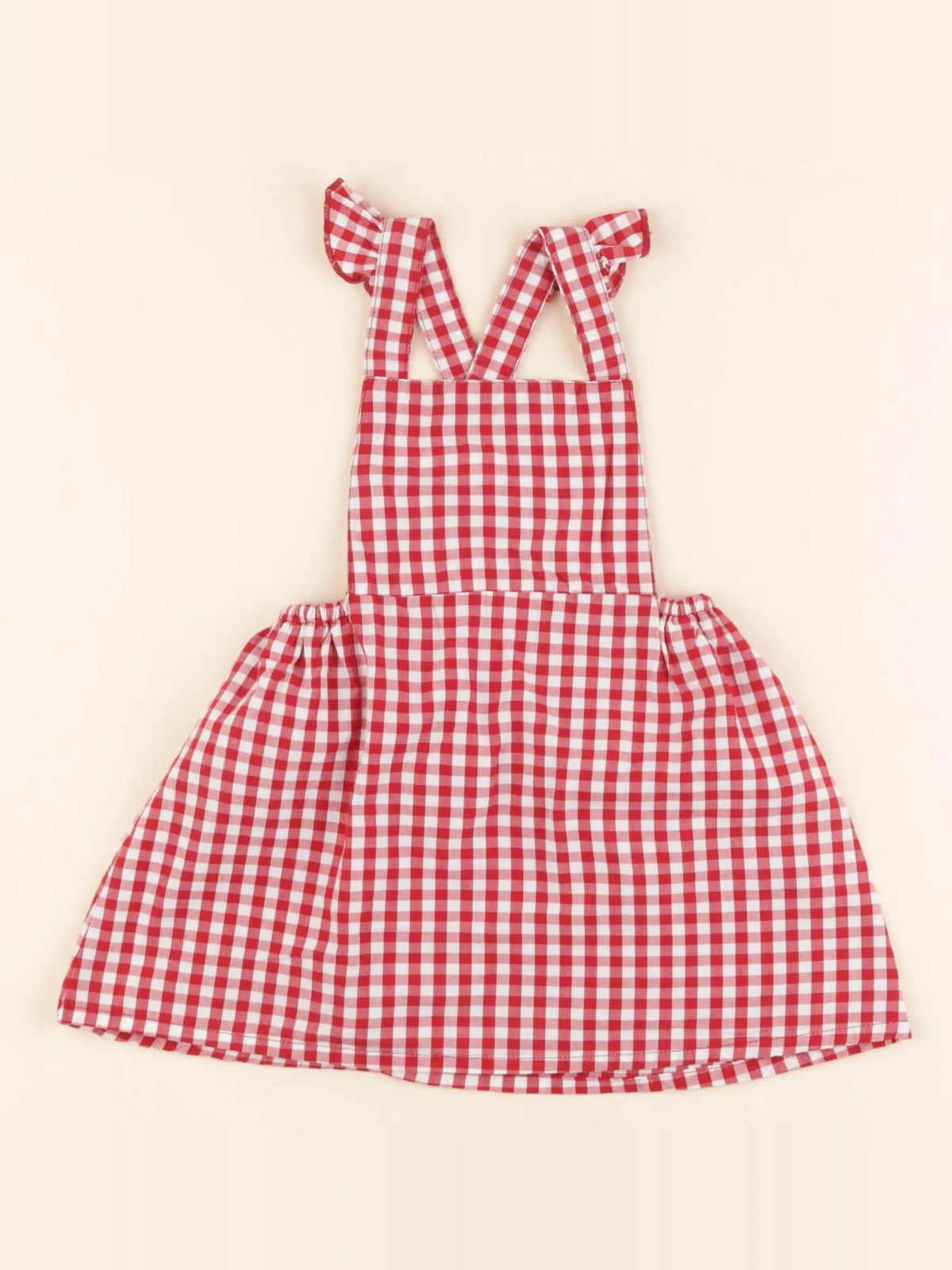 Bouchara - robe rouge - 12 mois