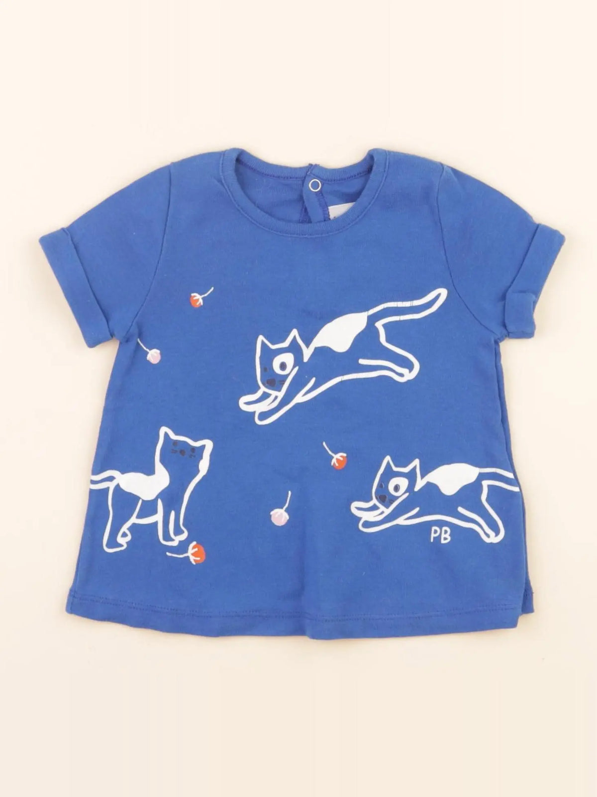 Tee-shirt bleu