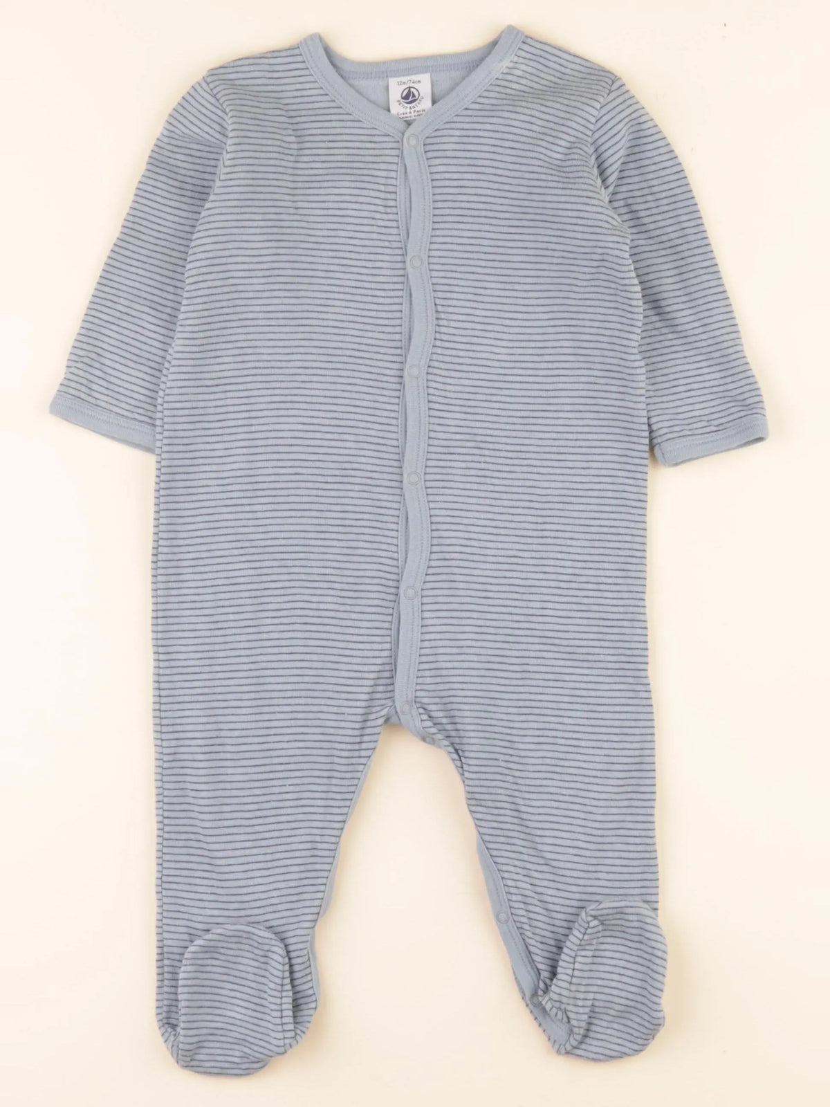Pyjama coton bleu