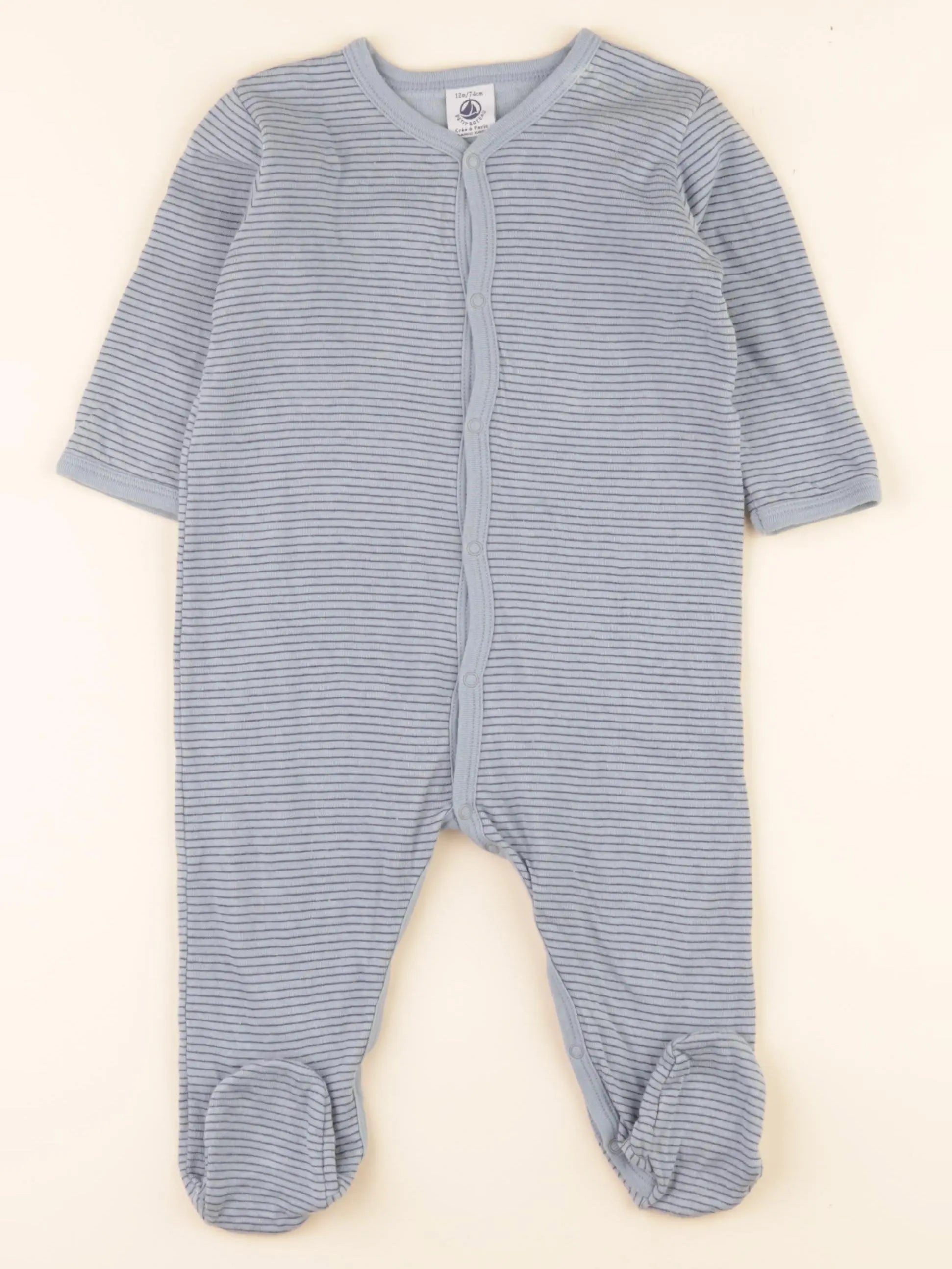 Pyjama coton bleu