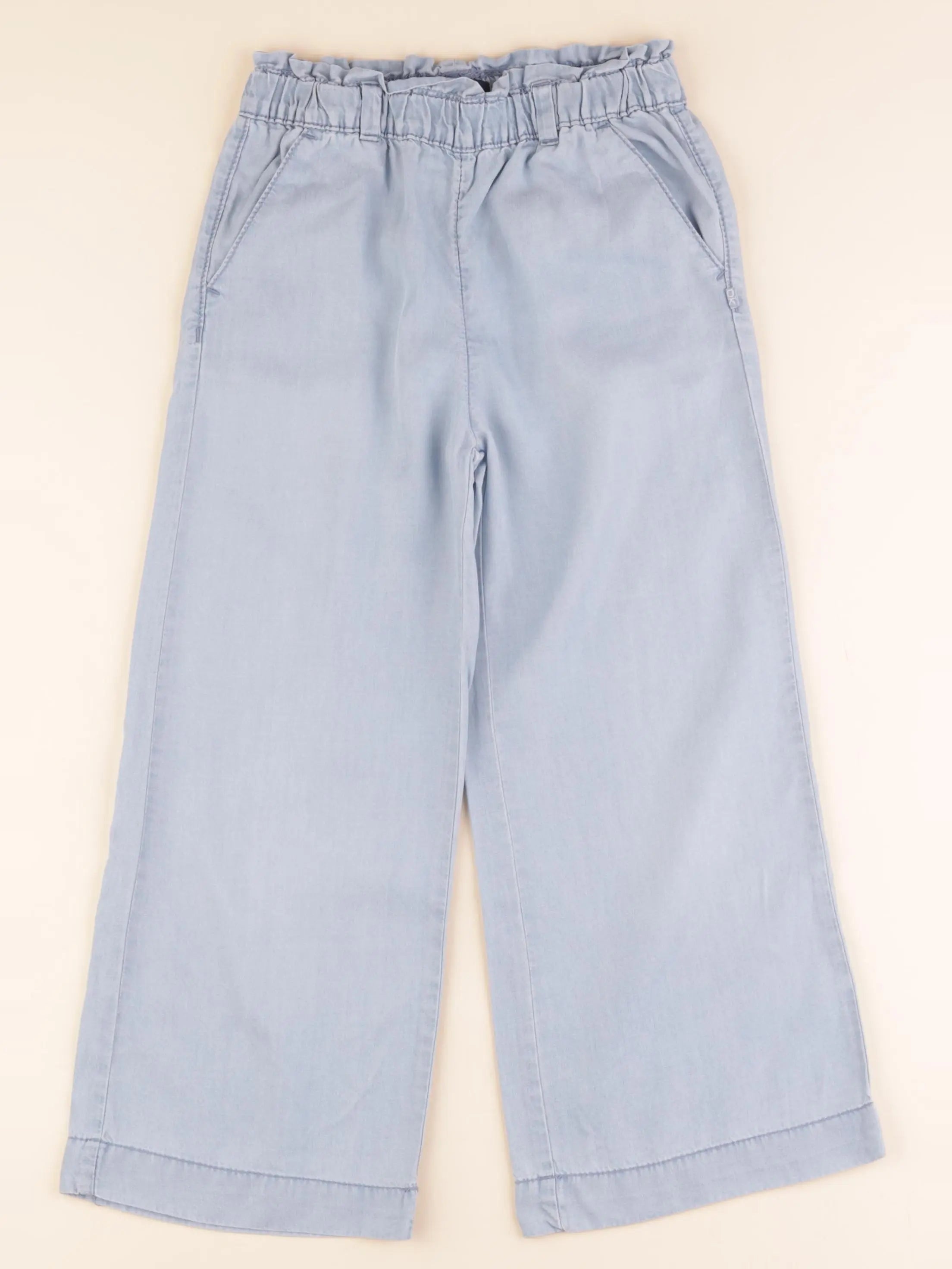 Okaidi - pantalon bleu - 7 ans