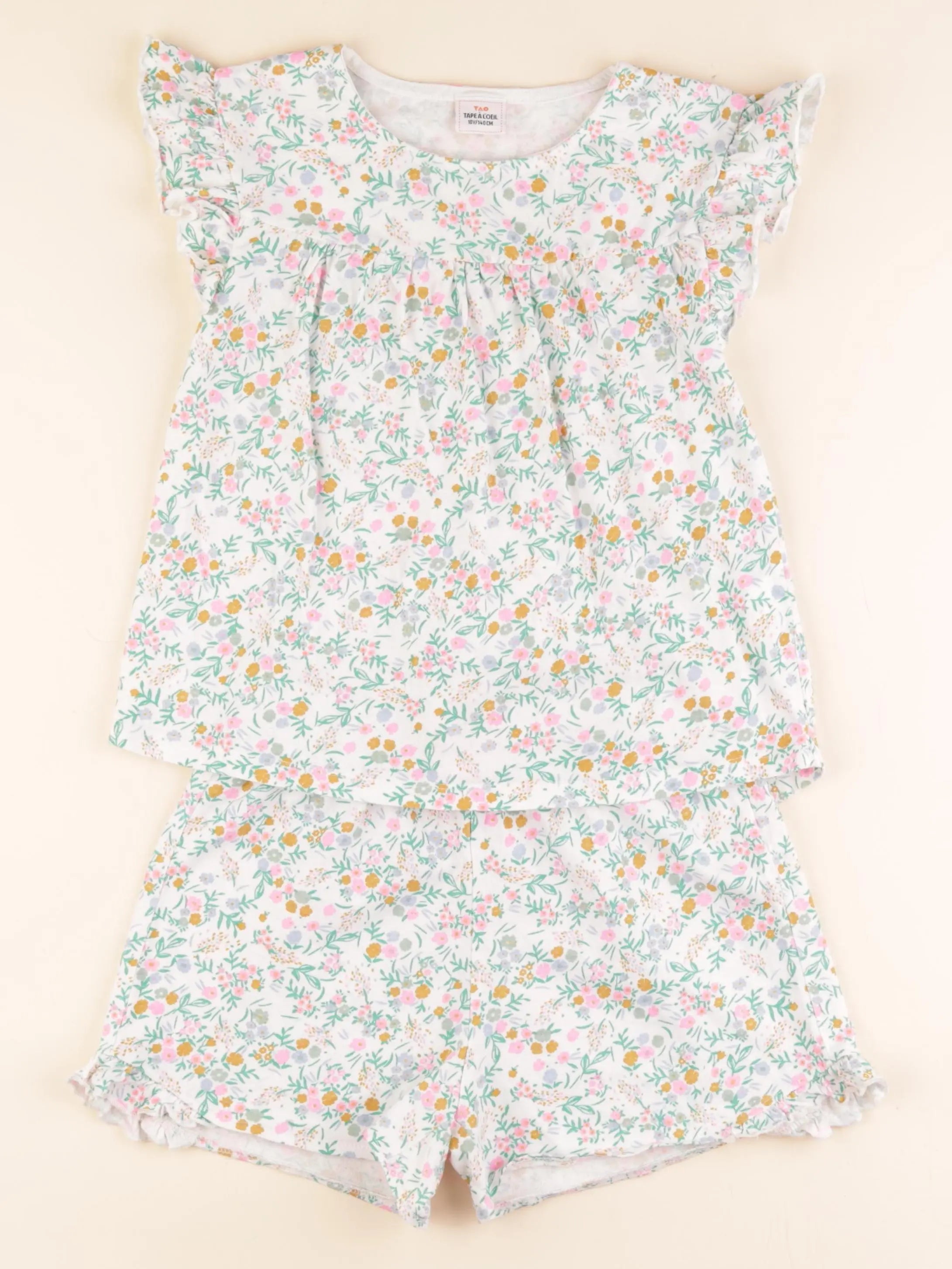 Tape à l'oeil - pyjama coton multicolore - 10 ans