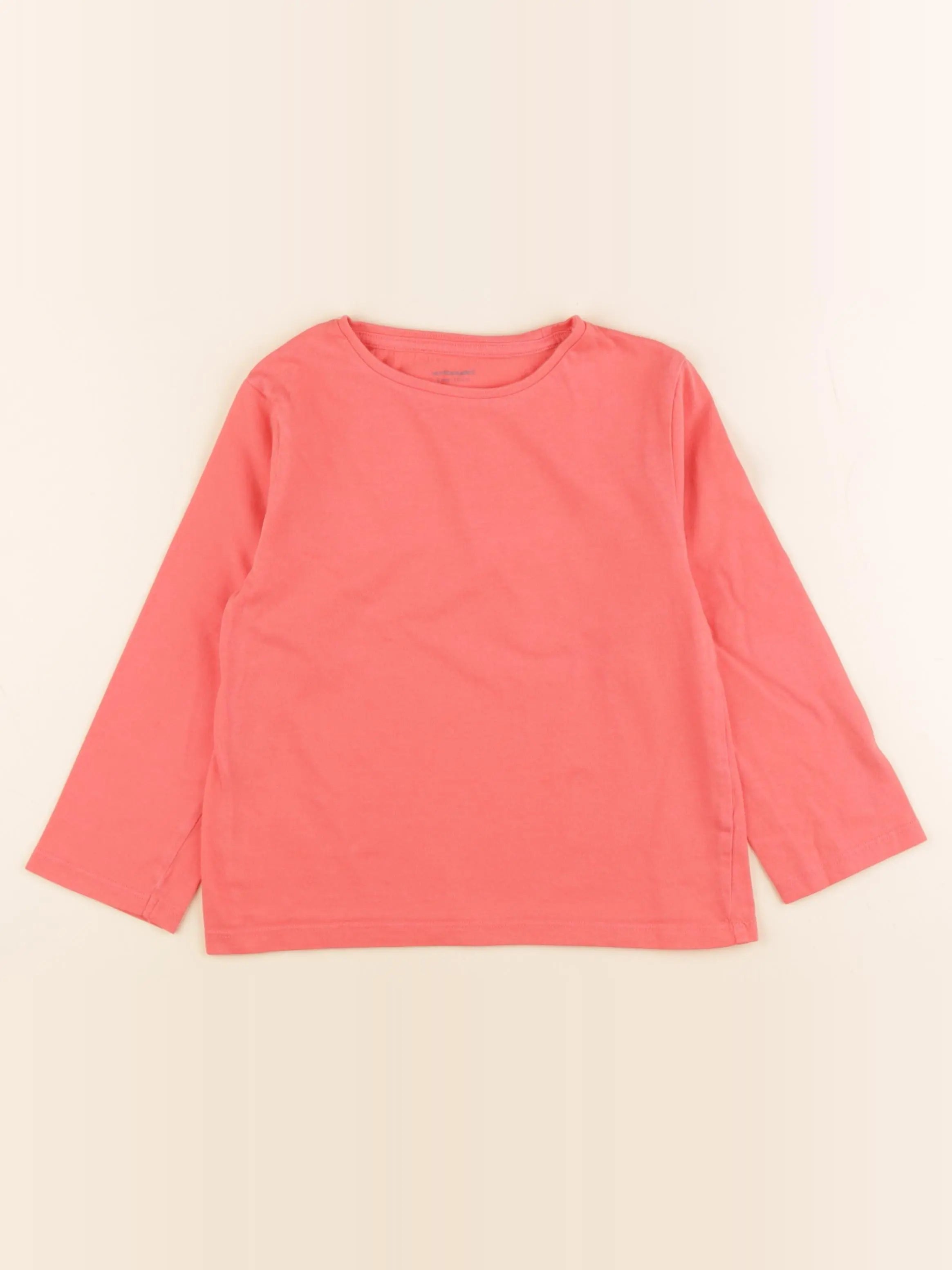Vertbaudet - tee-shirt rose - 6 ans