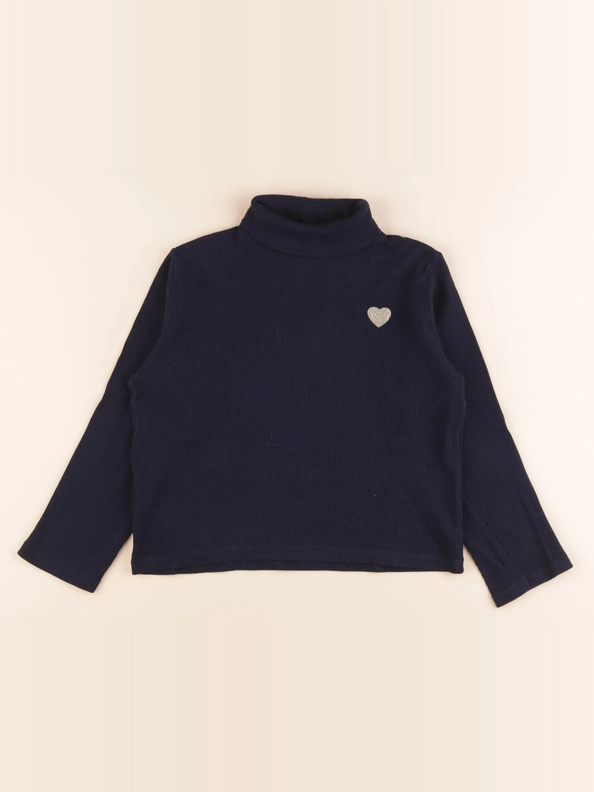 Vertbaudet - sous-pull bleu - 6 ans