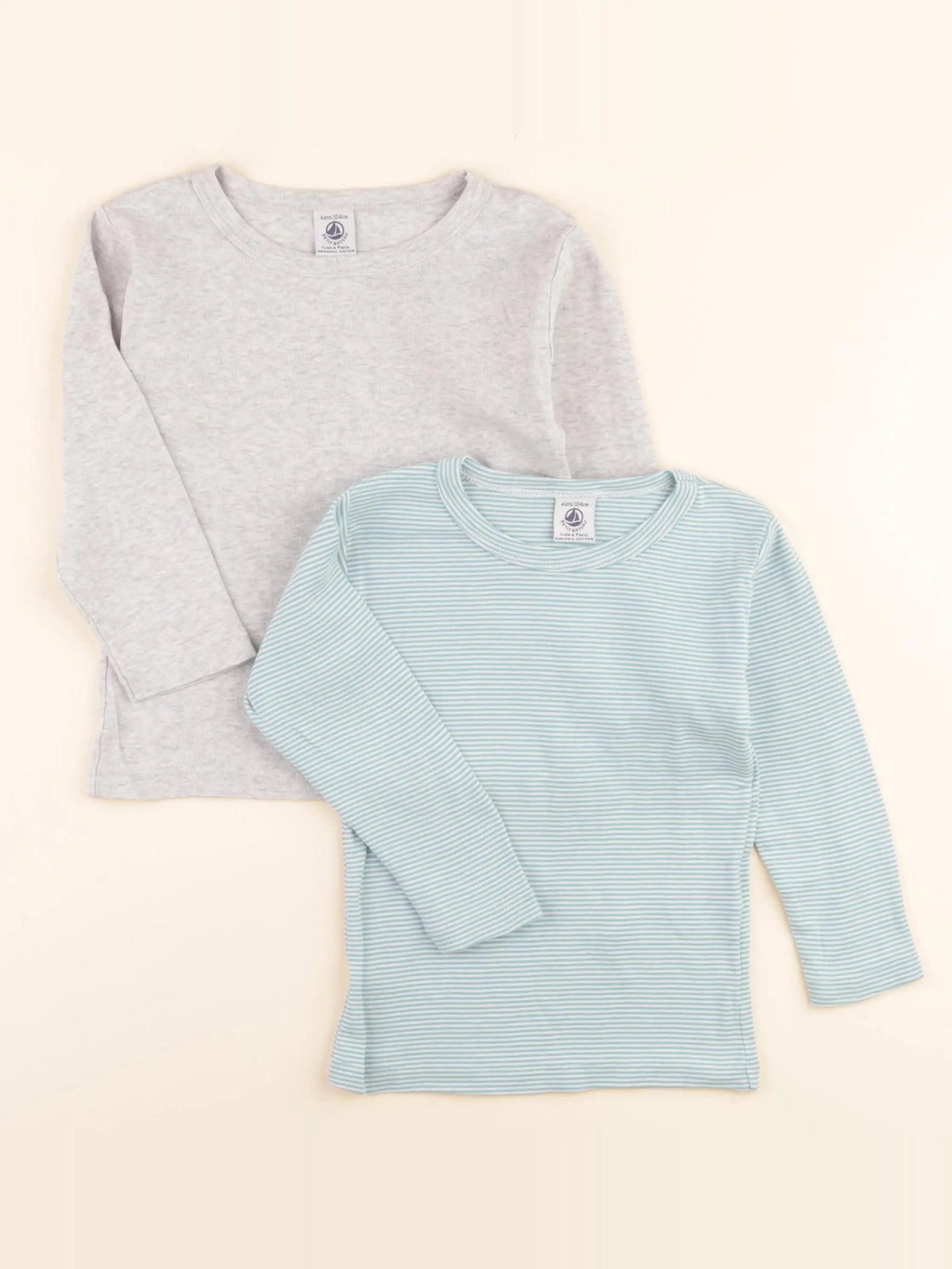 Maillot de corps bleu, gris