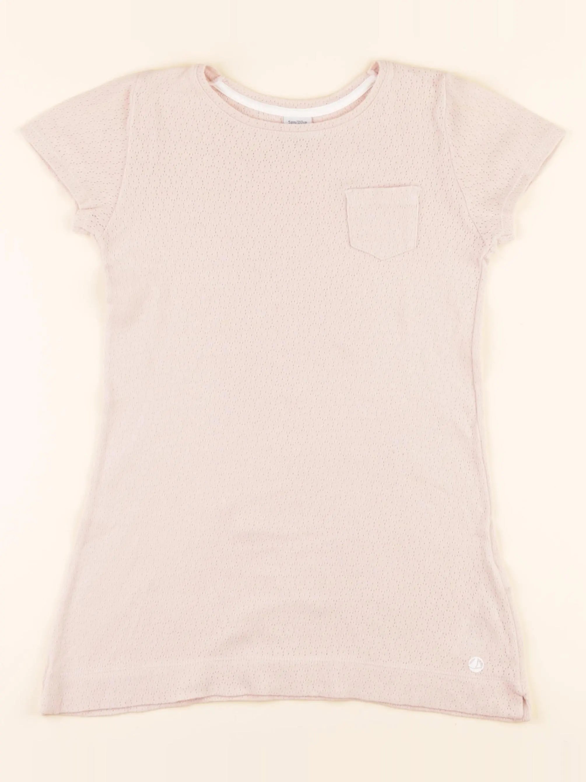 Chemise de nuit coton rose