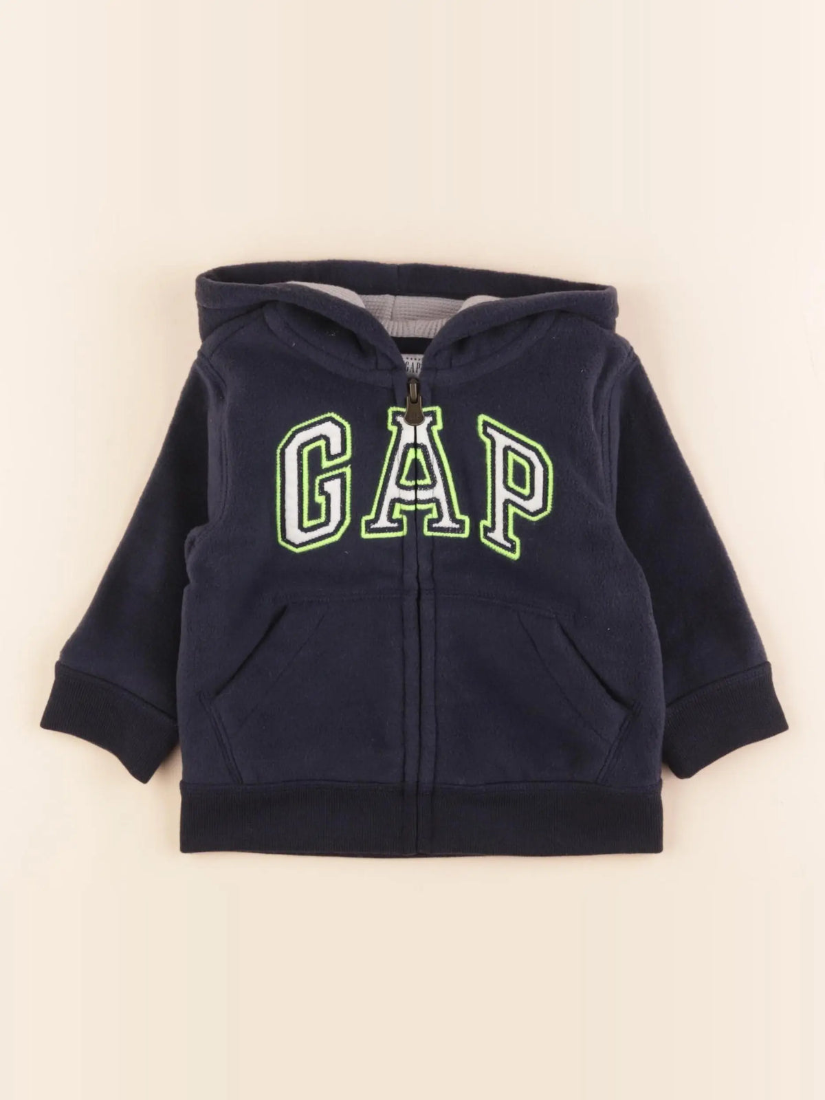 GAP - sweat bleu - 6/12 mois