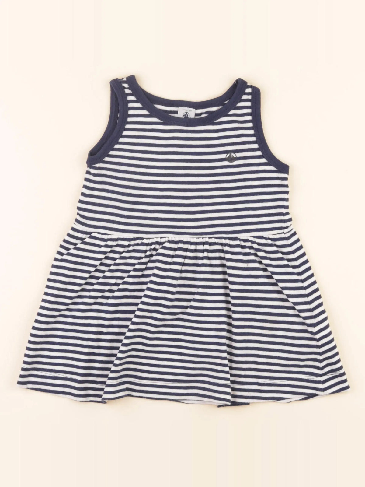 Robe blanc, bleu