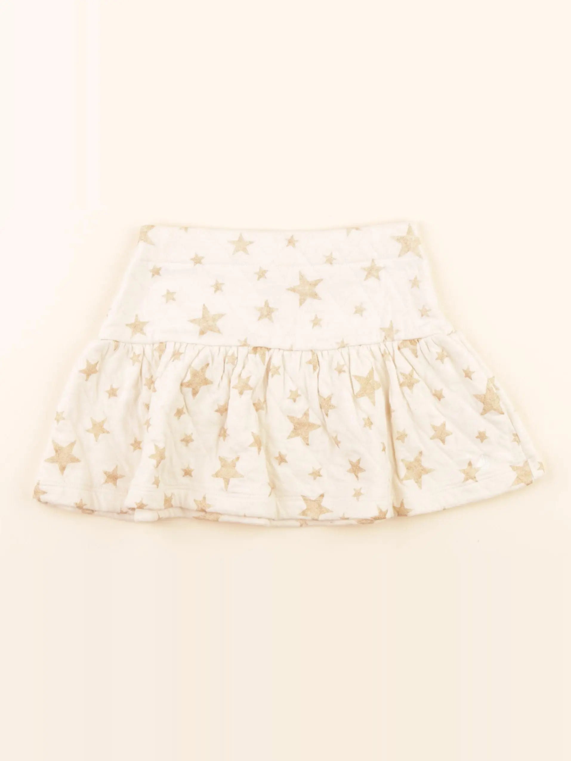 Jupe beige, or