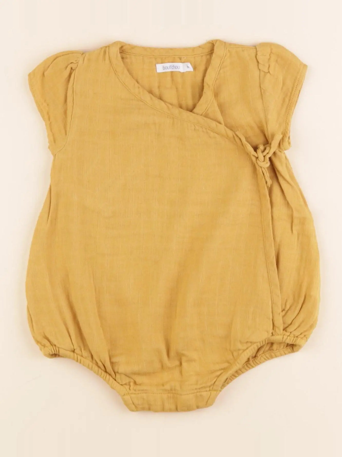Boutchou - combinaison jaune - 6 mois